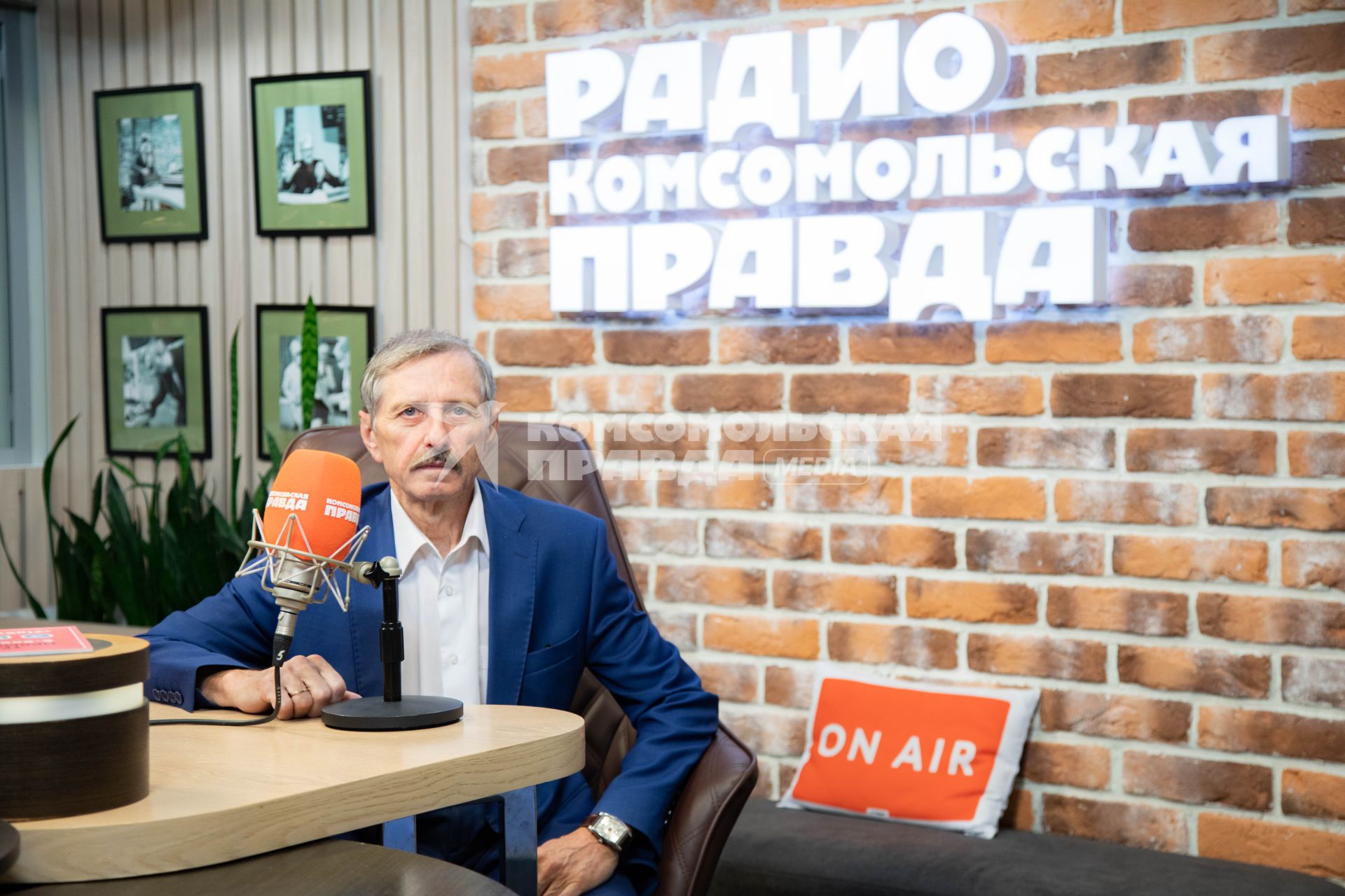 Владимир Кузин на радиостанции `Комсомольская правда`