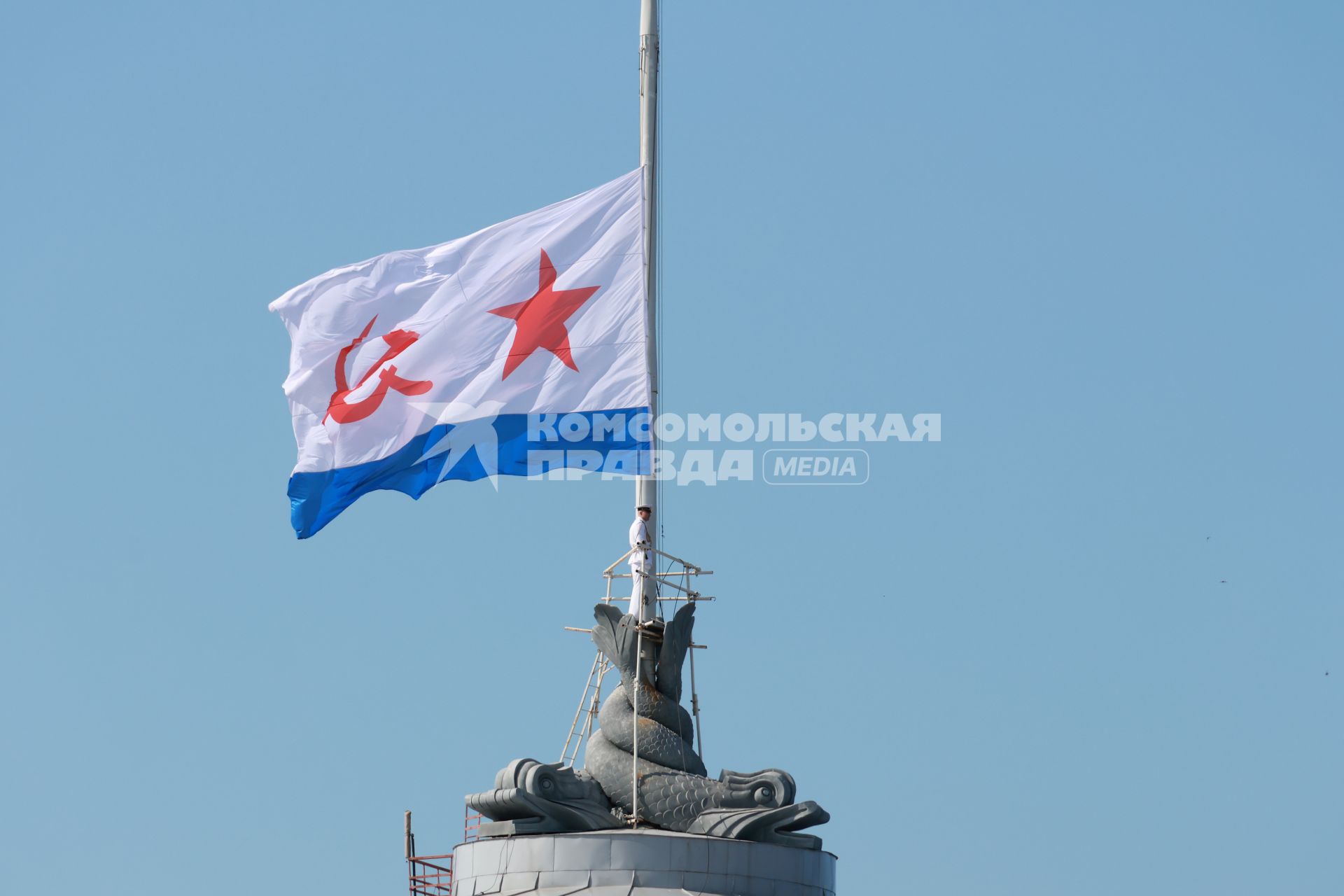 Празднование Дня ВМФ в Санкт-Петербурге