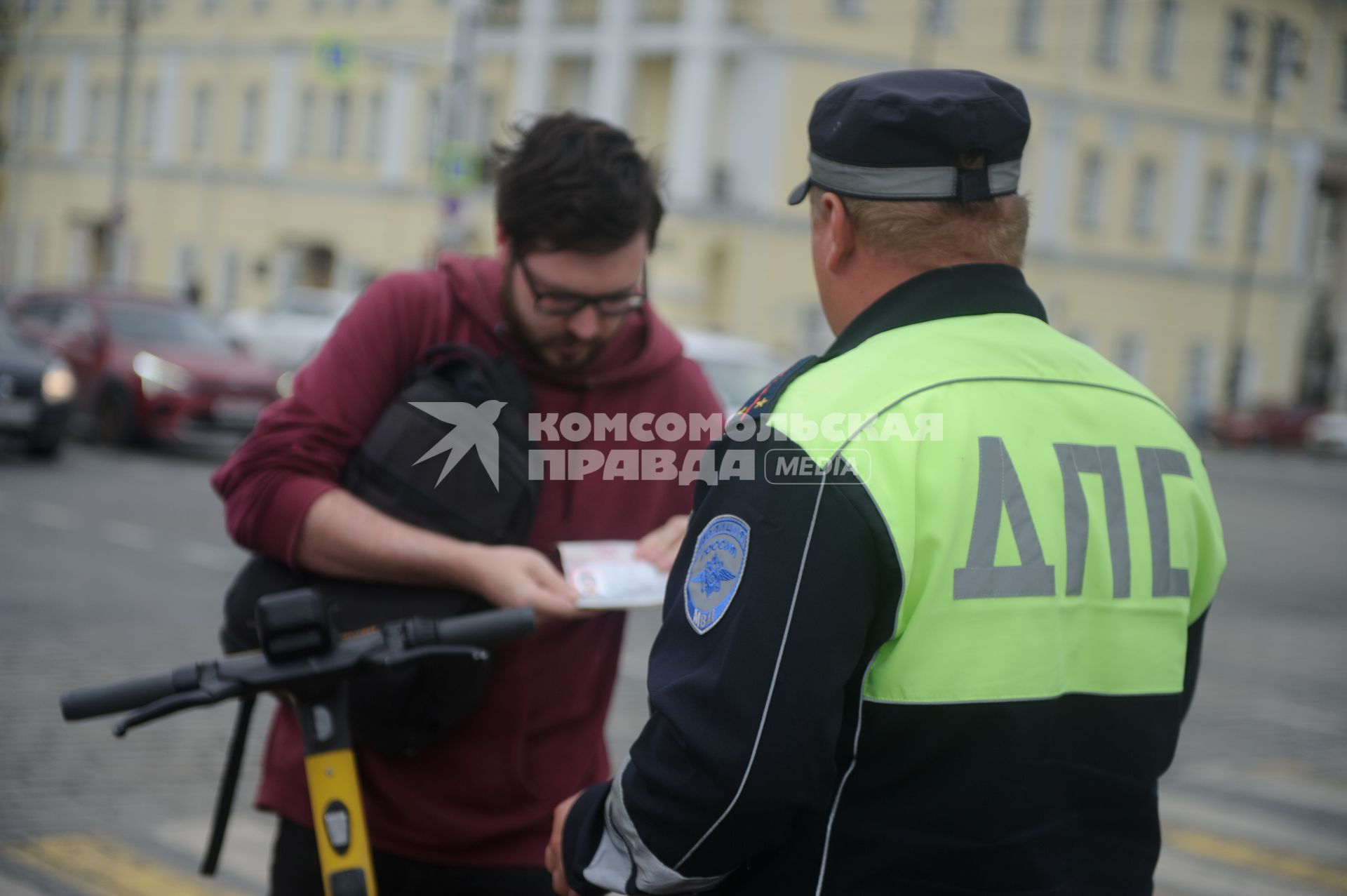 Рейд по самокатчикам-нарушителям в Екатеринбурге