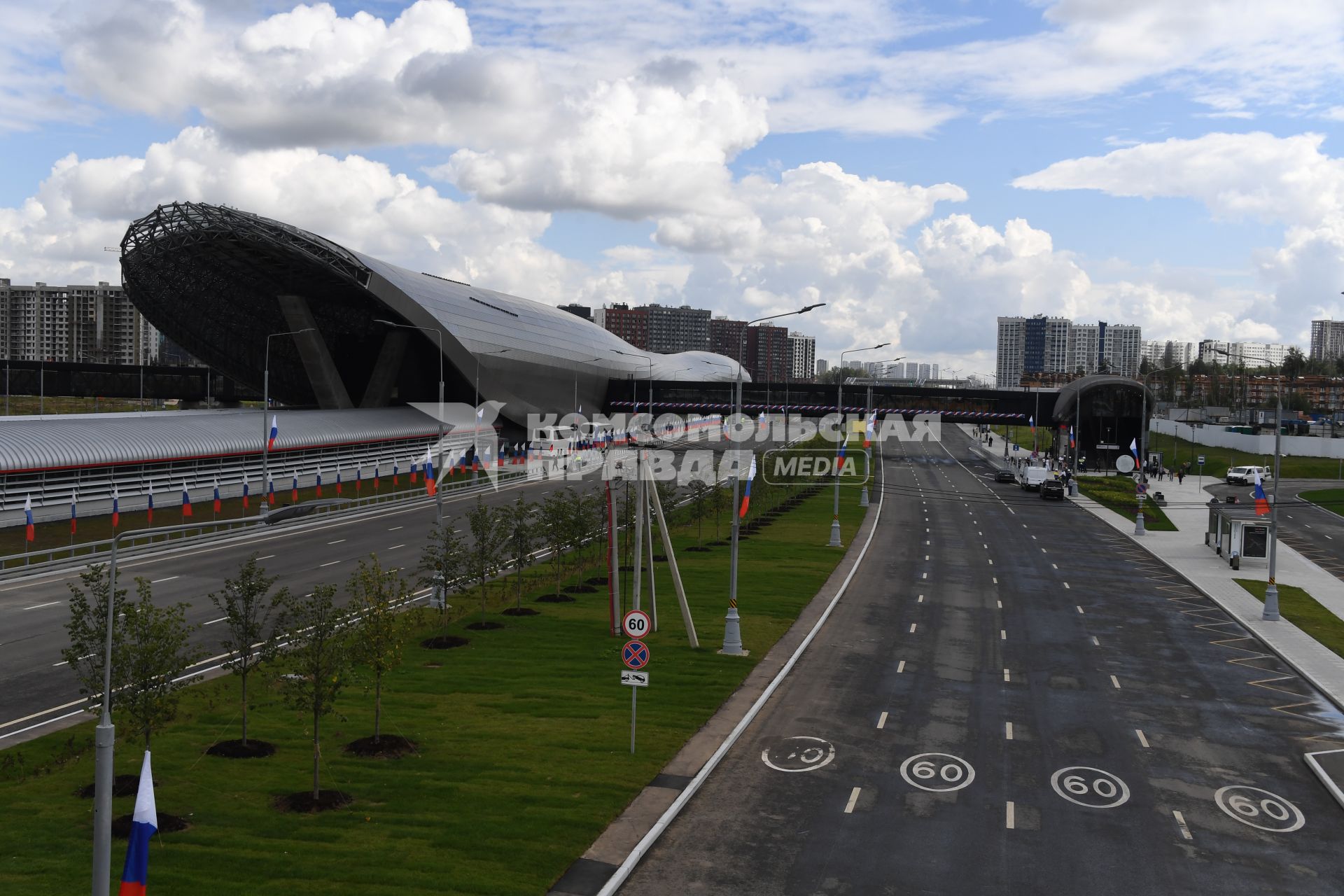 Технический запуск станции метро `Потапово` и открытие участка дороги `Солнцево-Бутово-Варшавское`