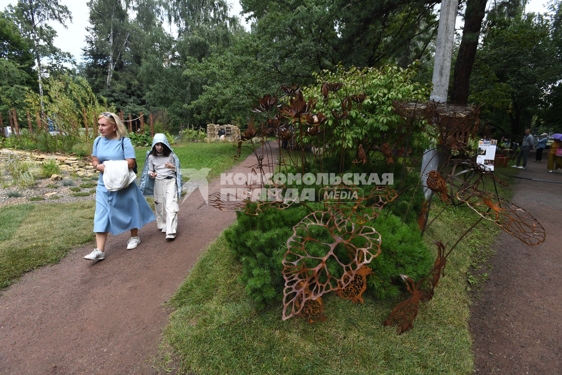 Фестиваль ландшафтного искусства \"Сады и люди\" в Москве