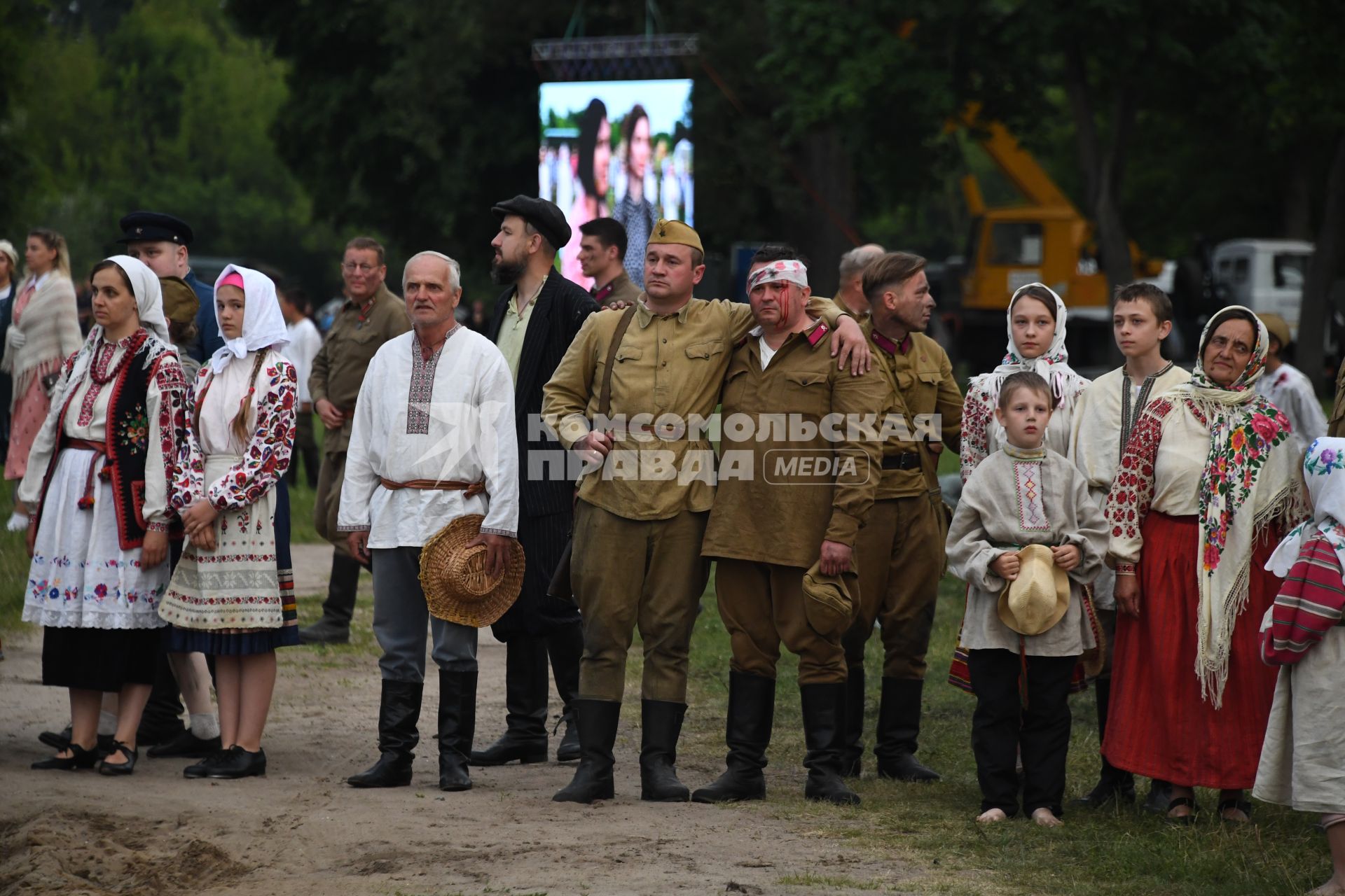 Военно-историческая реконструкция \"22 июня 1941 года. Брестская крепость\"