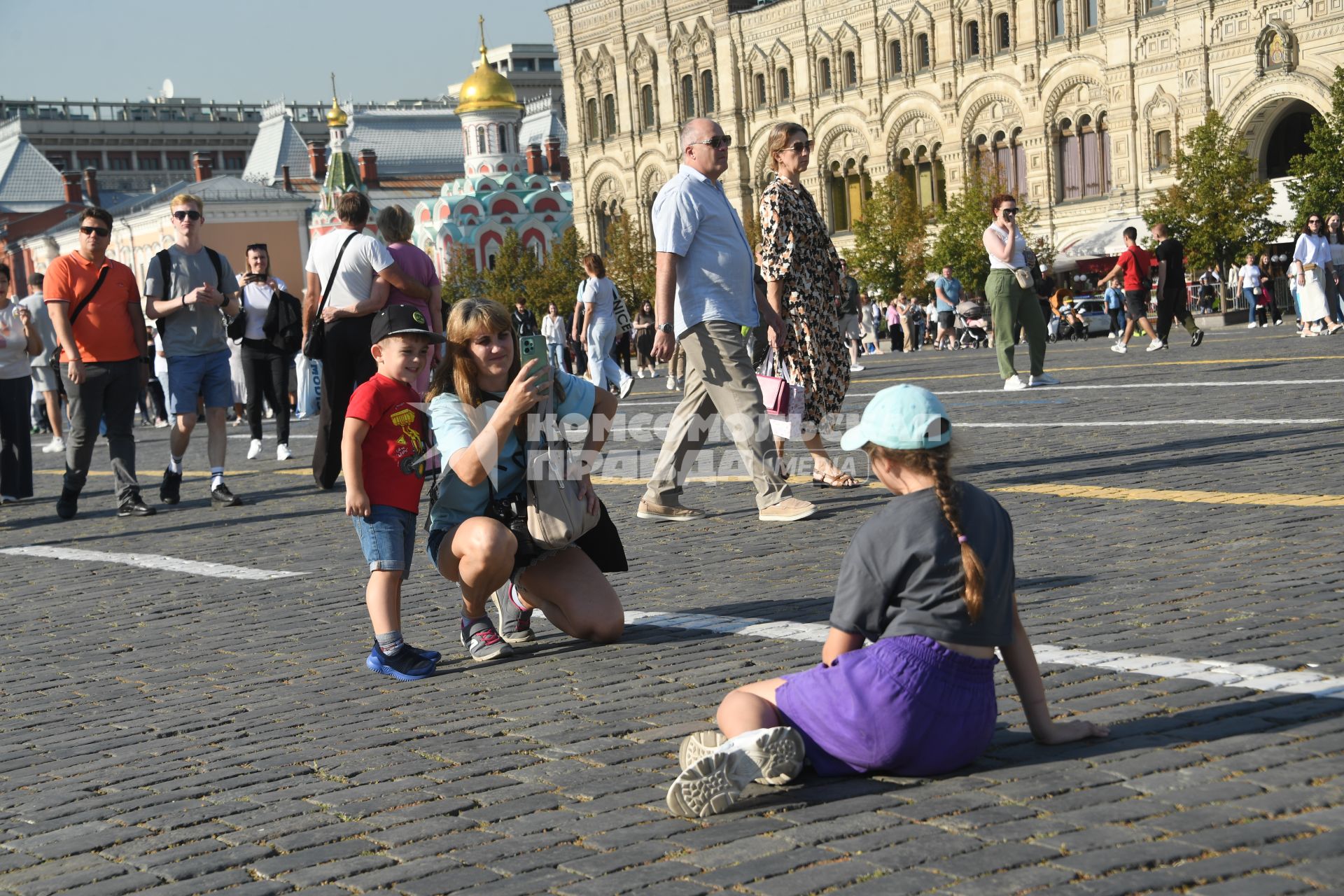 Празднование Дня города в Москве