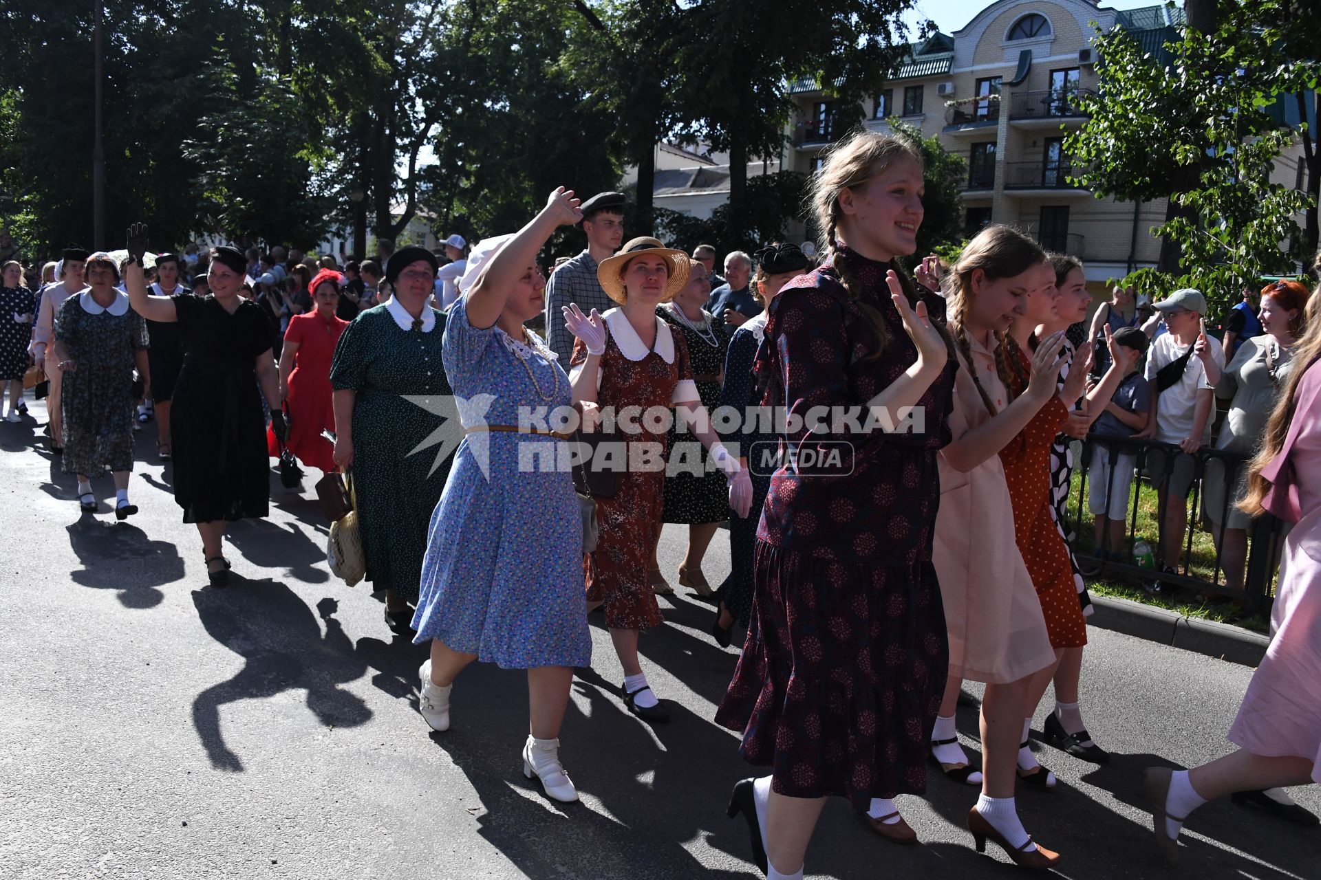 В Бресте реконструировали последний мирный день 22 июня 1941 года