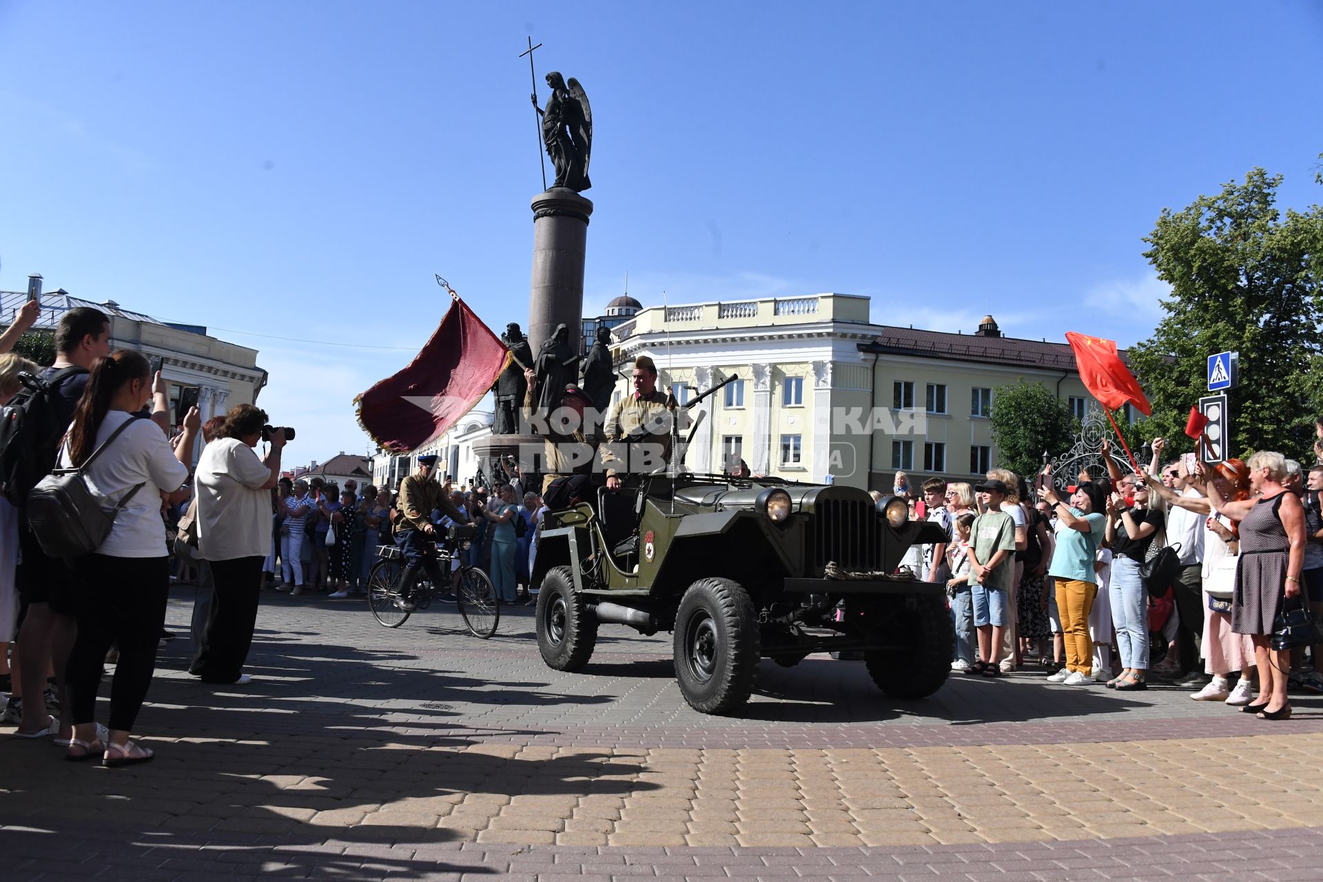 В Бресте реконструировали последний мирный день 22 июня 1941 года