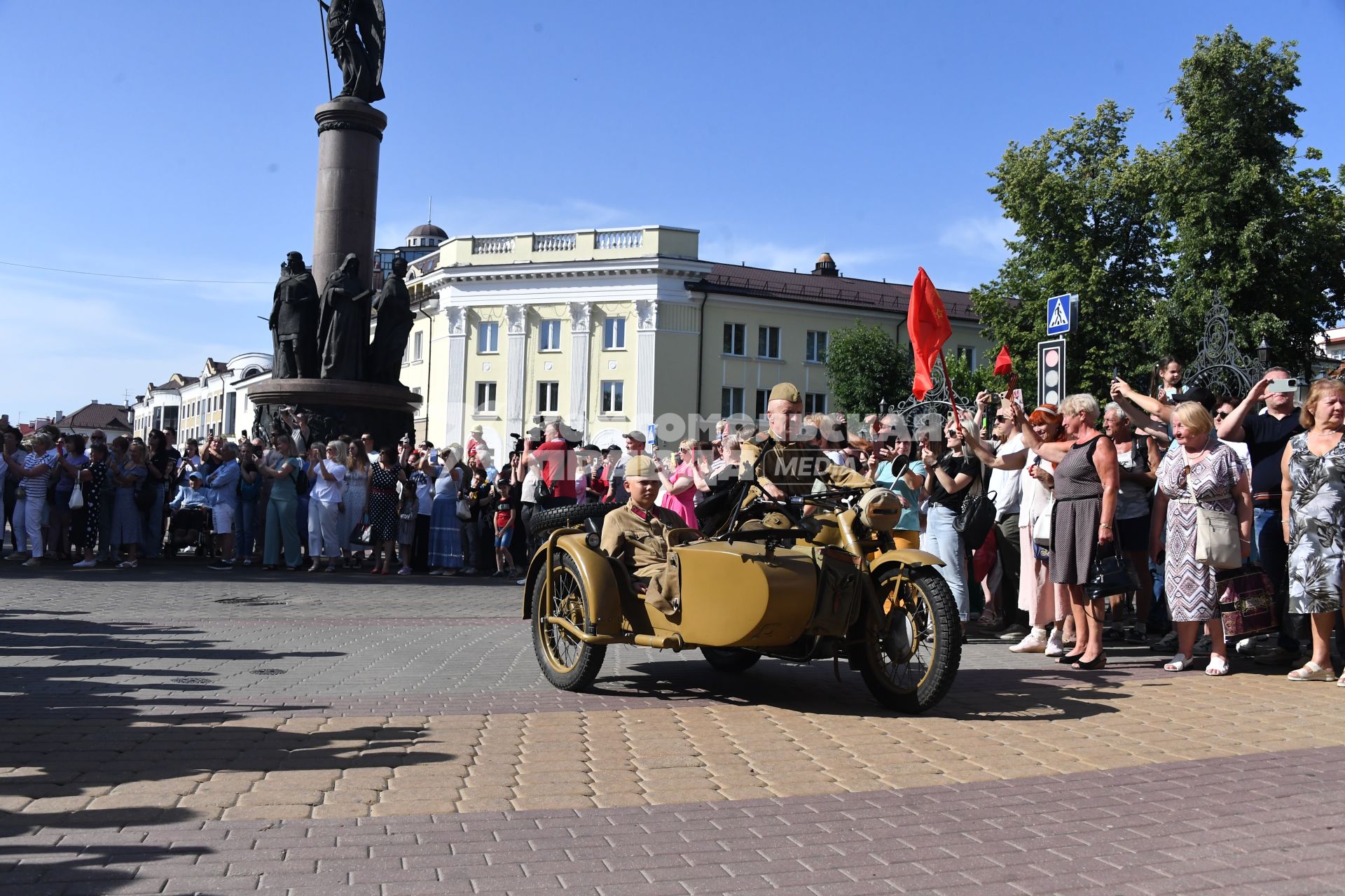 В Бресте реконструировали последний мирный день 22 июня 1941 года