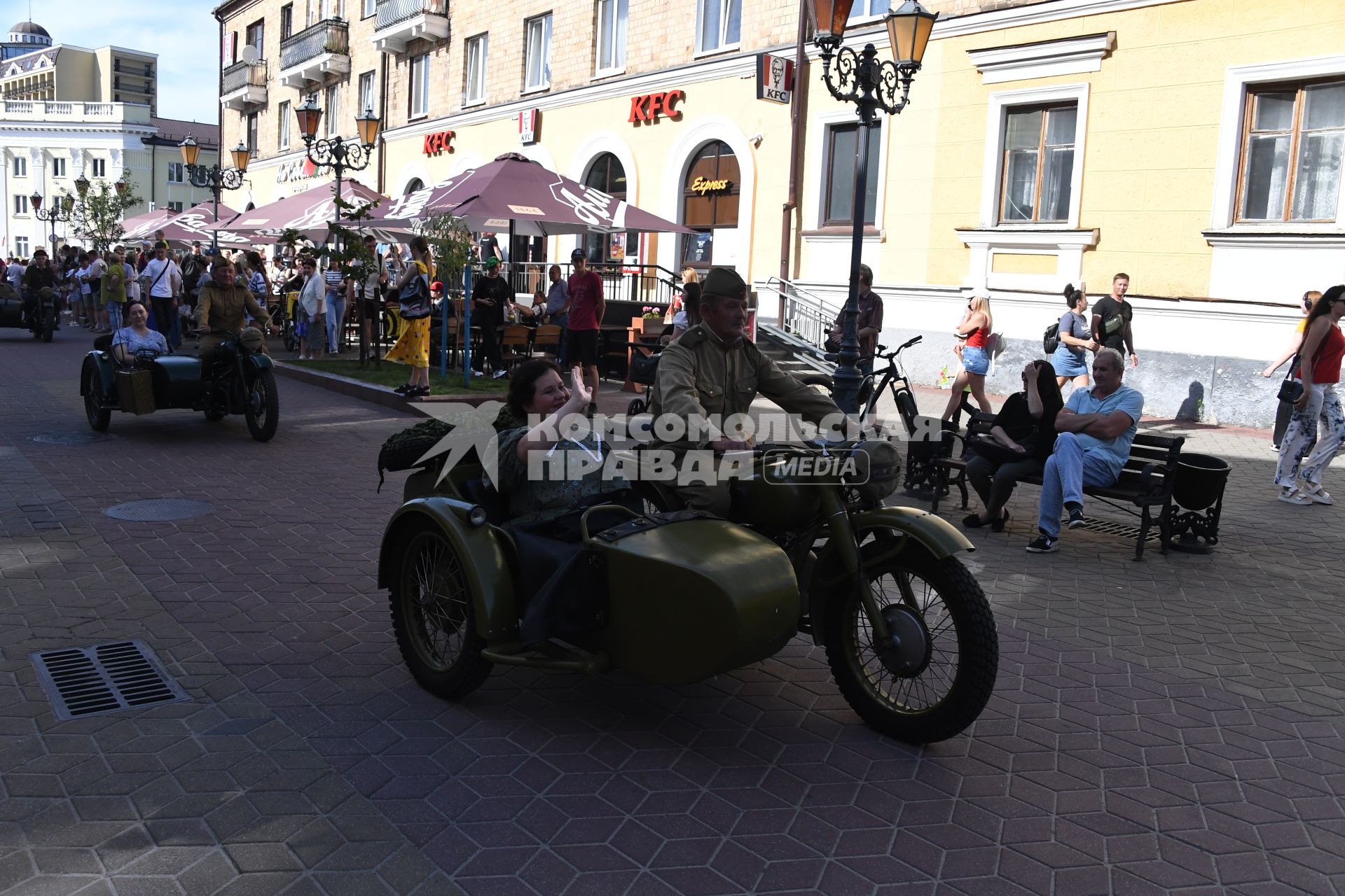 В Бресте реконструировали последний мирный день 22 июня 1941 года