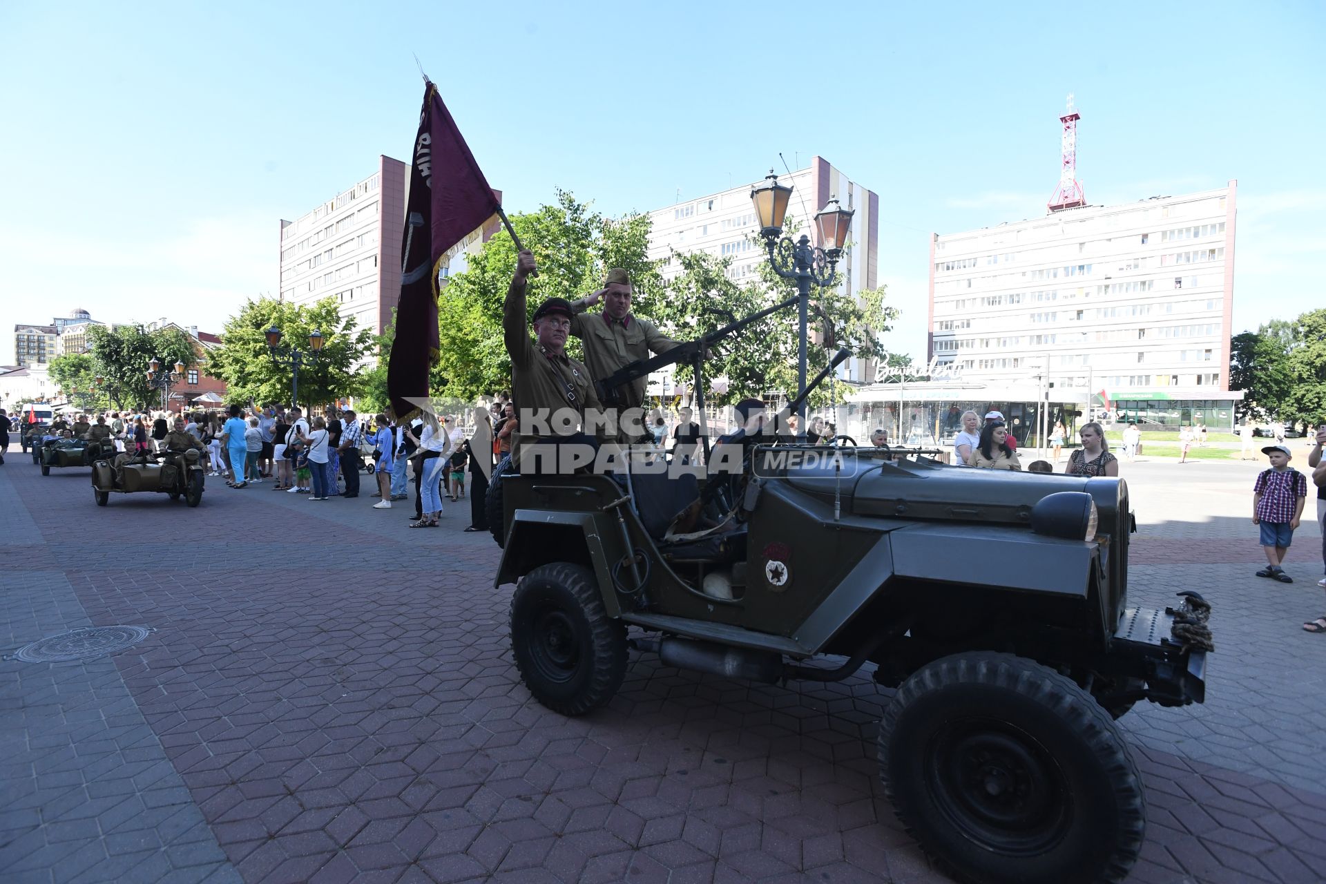 В Бресте реконструировали последний мирный день 22 июня 1941 года