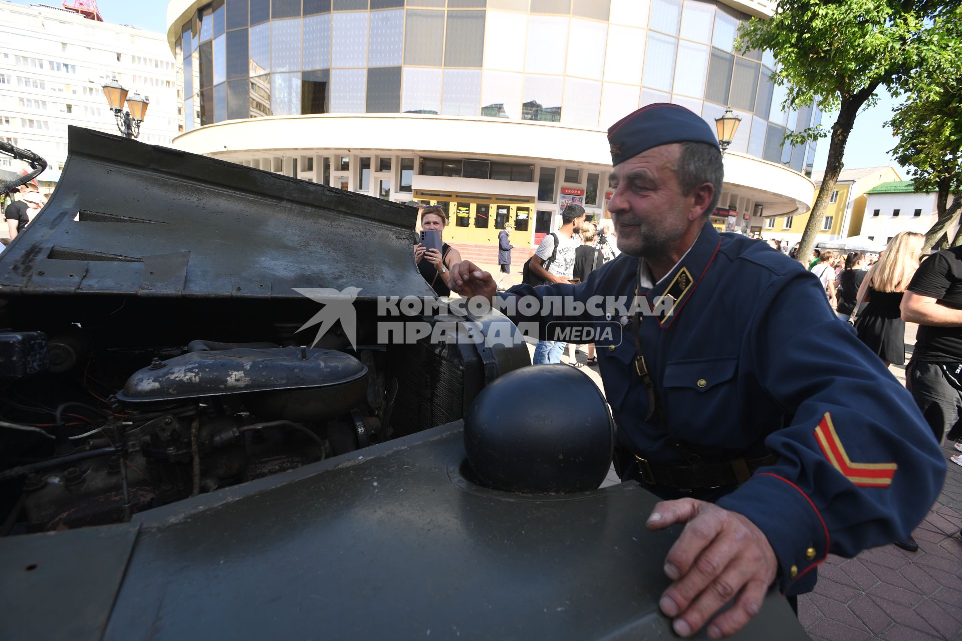 В Бресте реконструировали последний мирный день 22 июня 1941 года