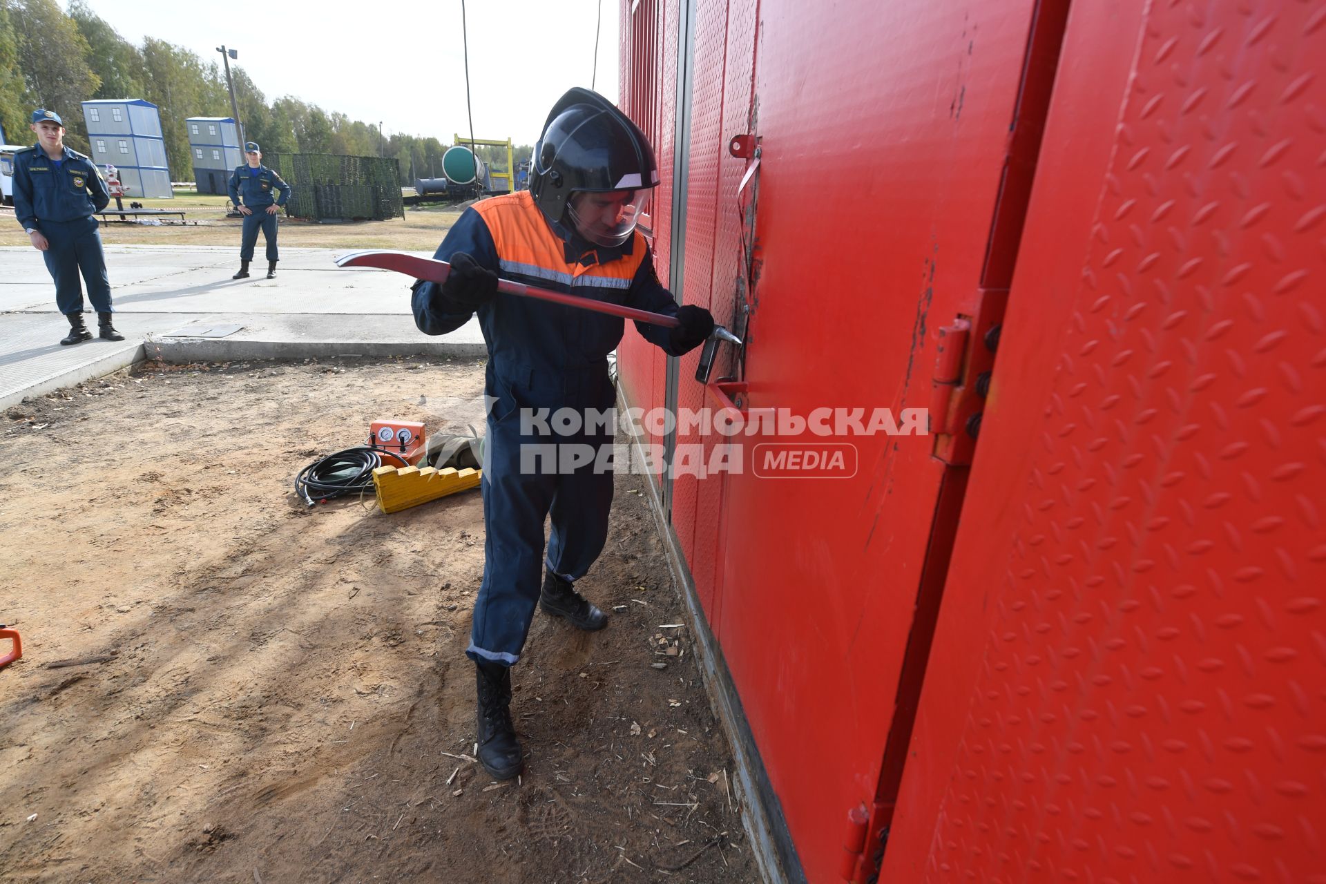 Конкурс профессионального мастерства \"Лучший спасатель МЧС России\" в Ногинске