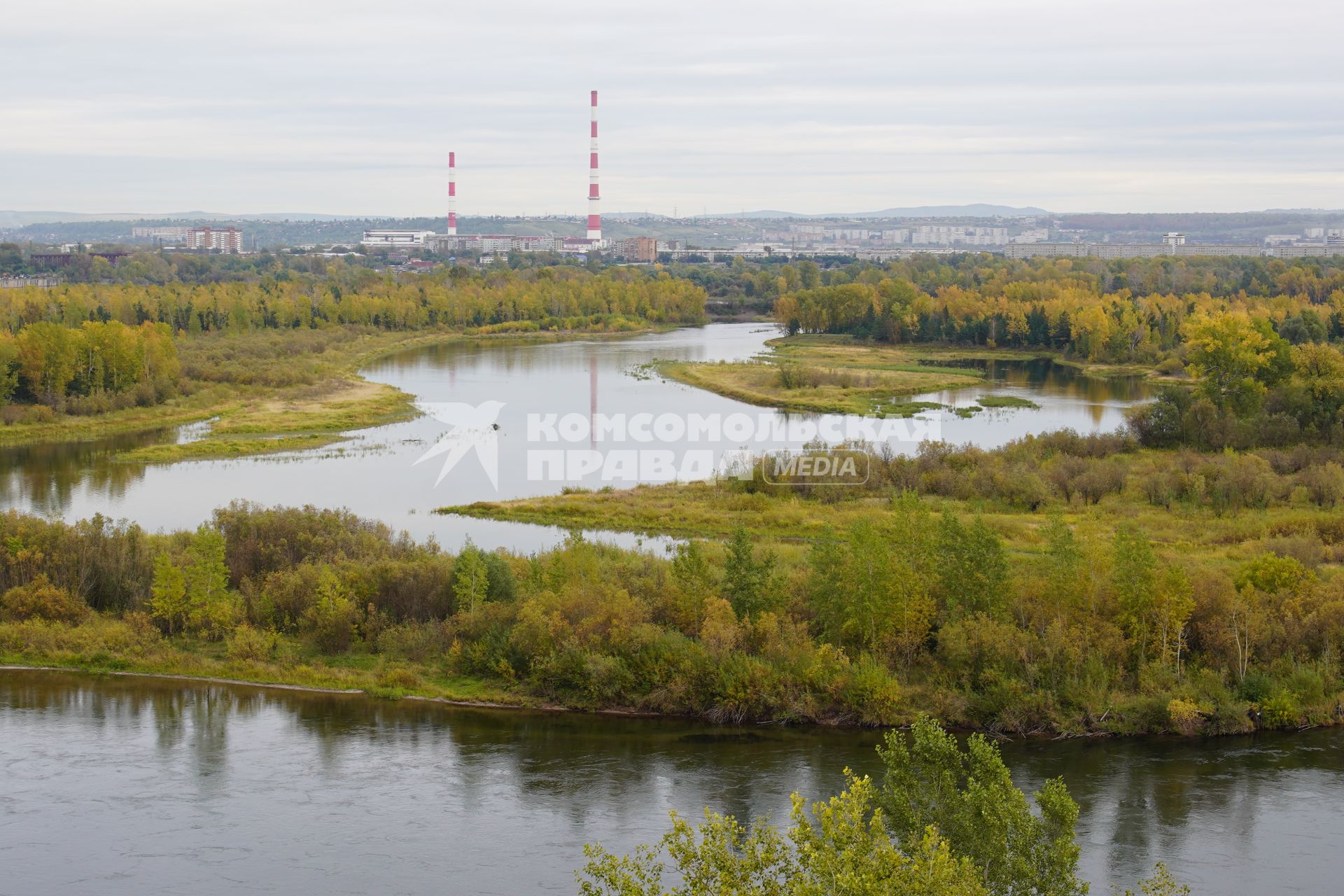 Осень в Красноярске