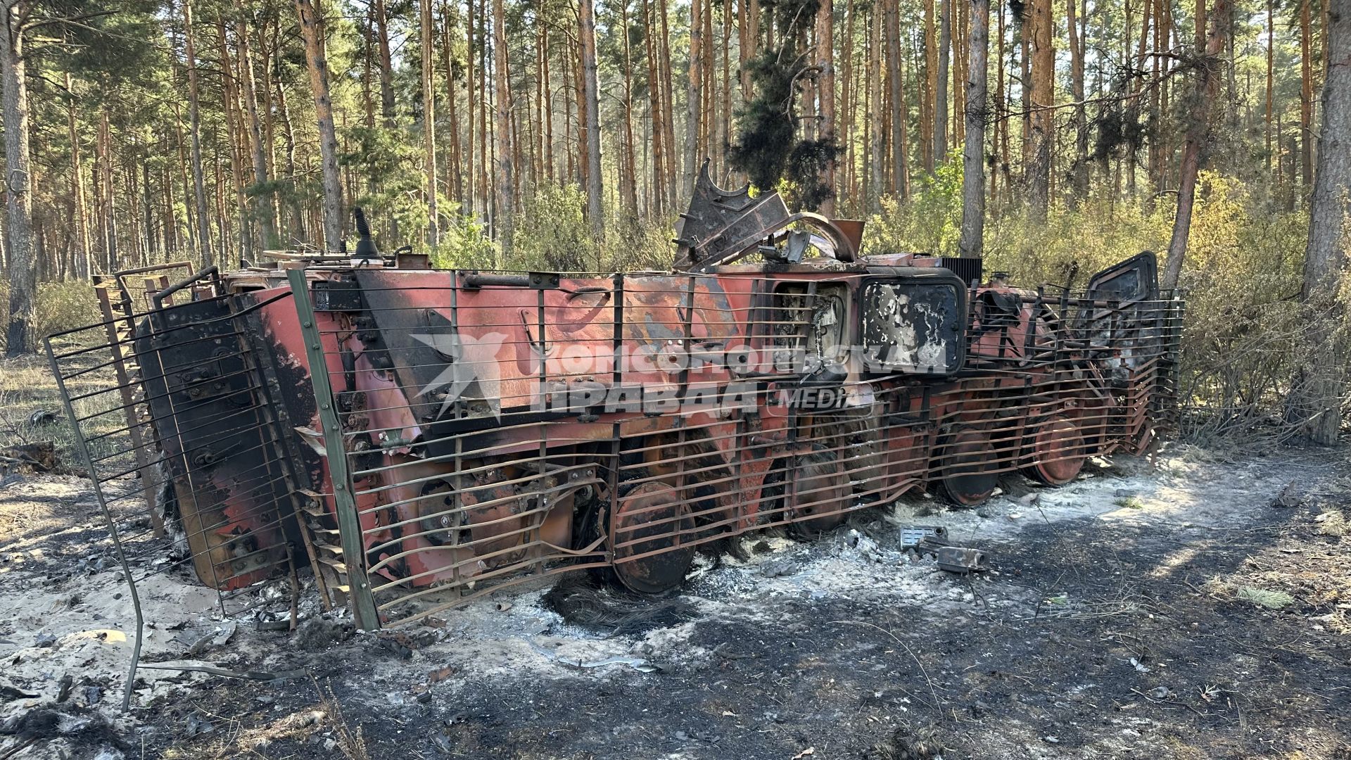 Бойцы добровольческого отряда спецназначения `Анвар`в Курской области