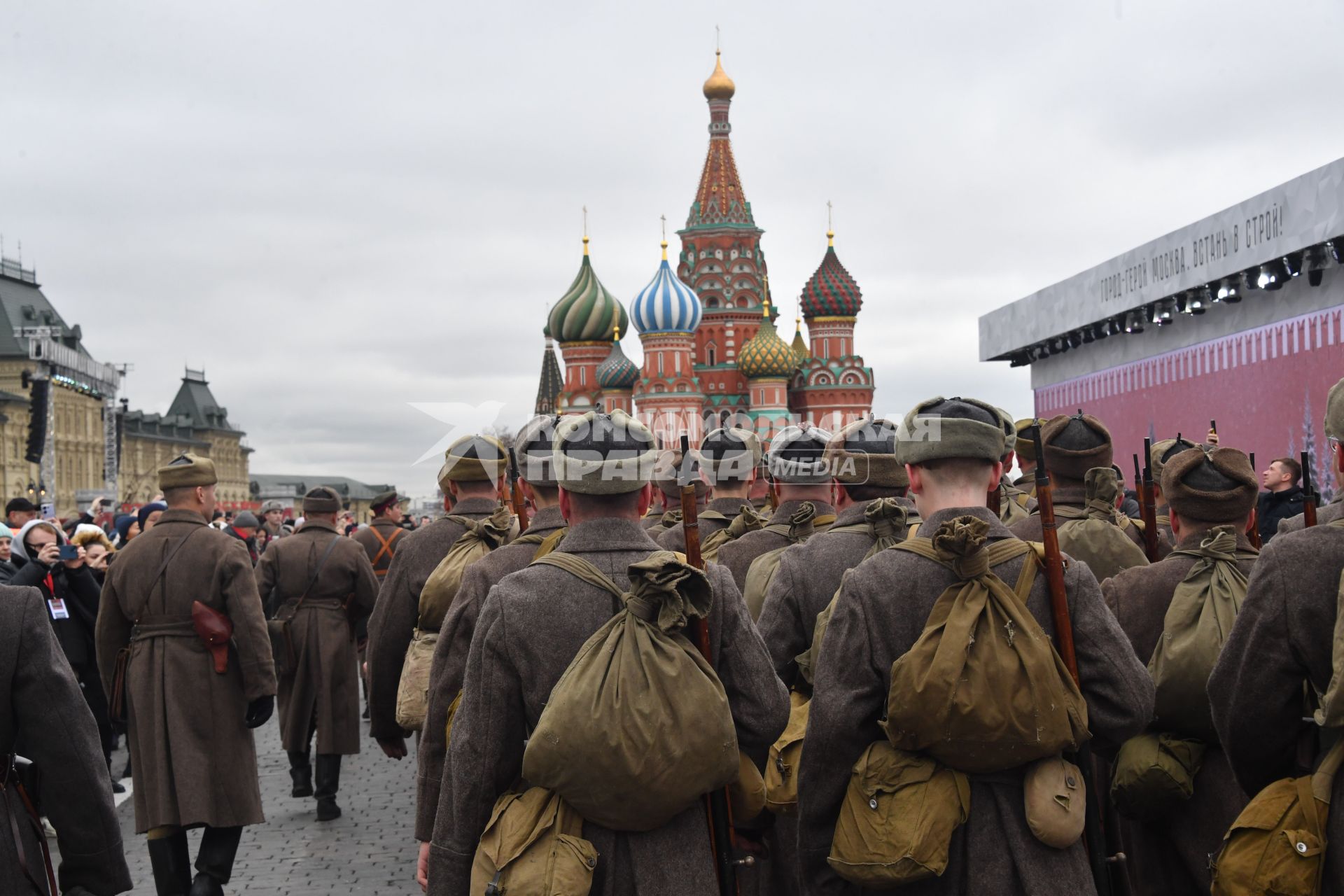 Музей под открытым небом на Красной площади