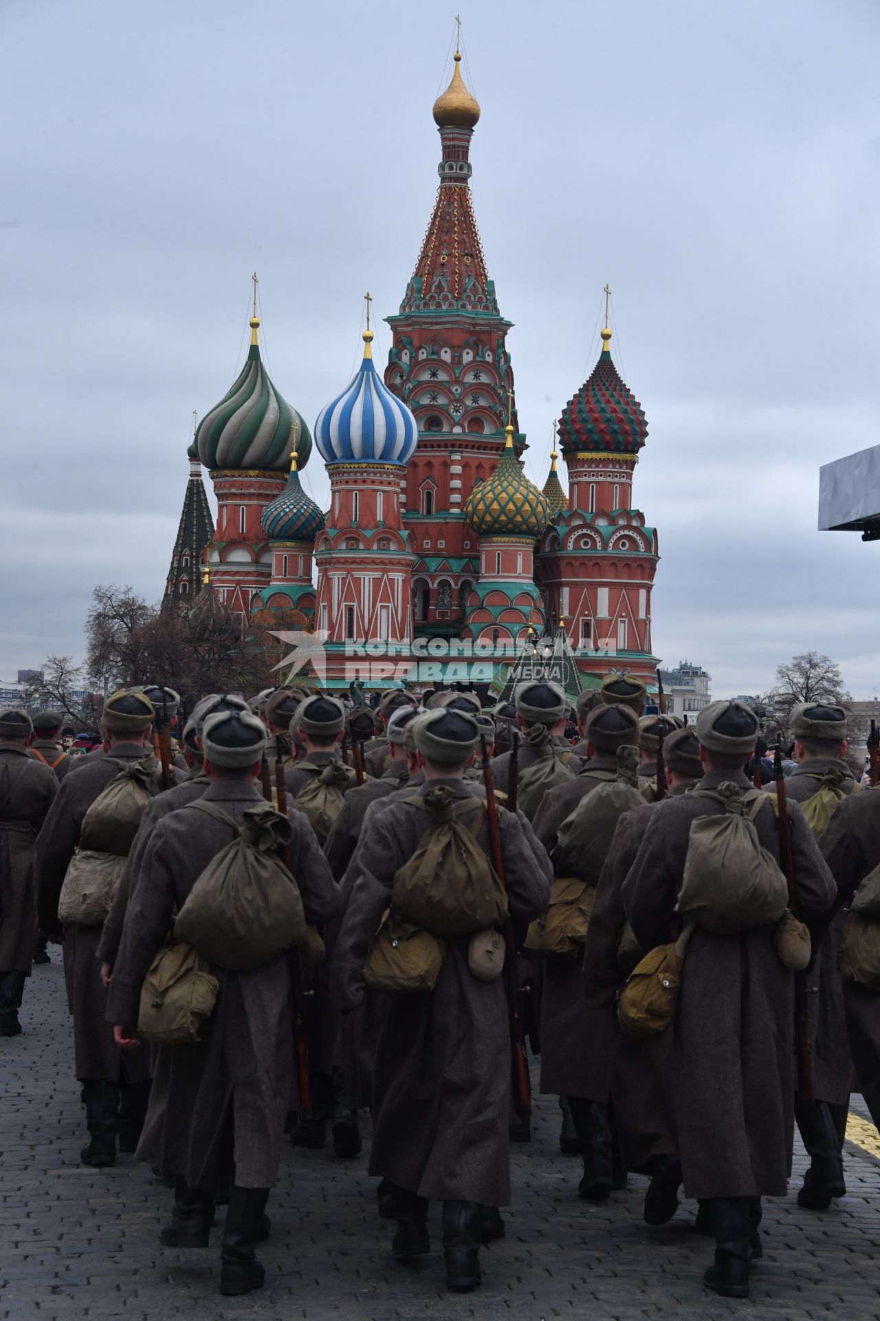 Музей под открытым небом на Красной площади