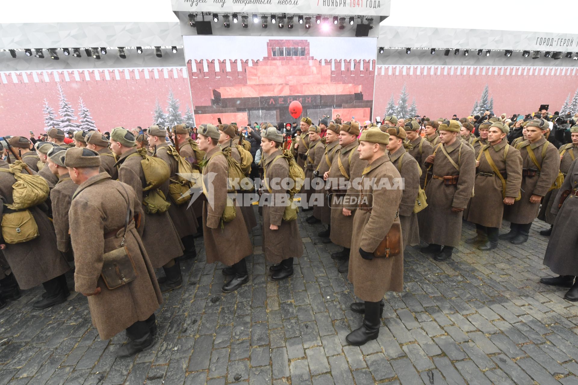 Музей под открытым небом на Красной площади