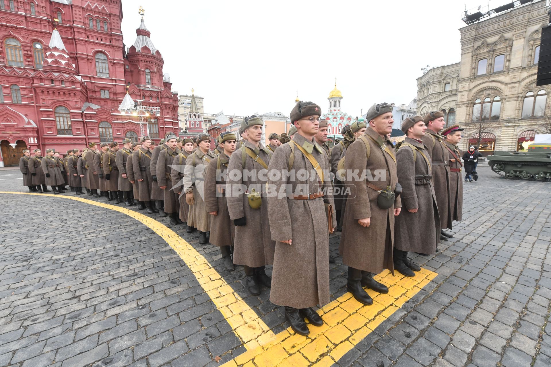 Музей под открытым небом на Красной площади