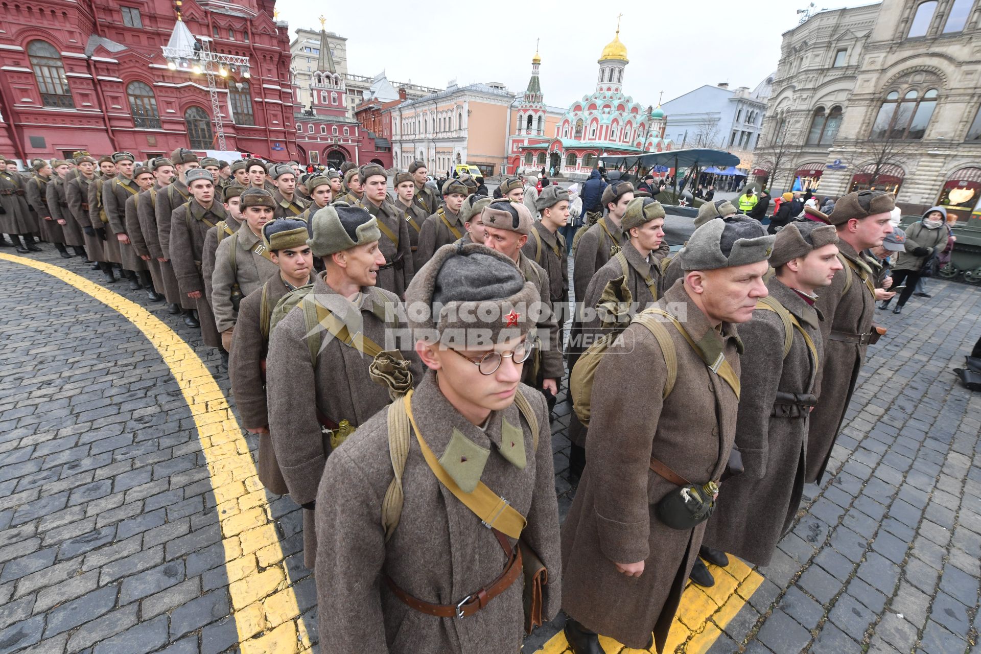 Музей под открытым небом на Красной площади