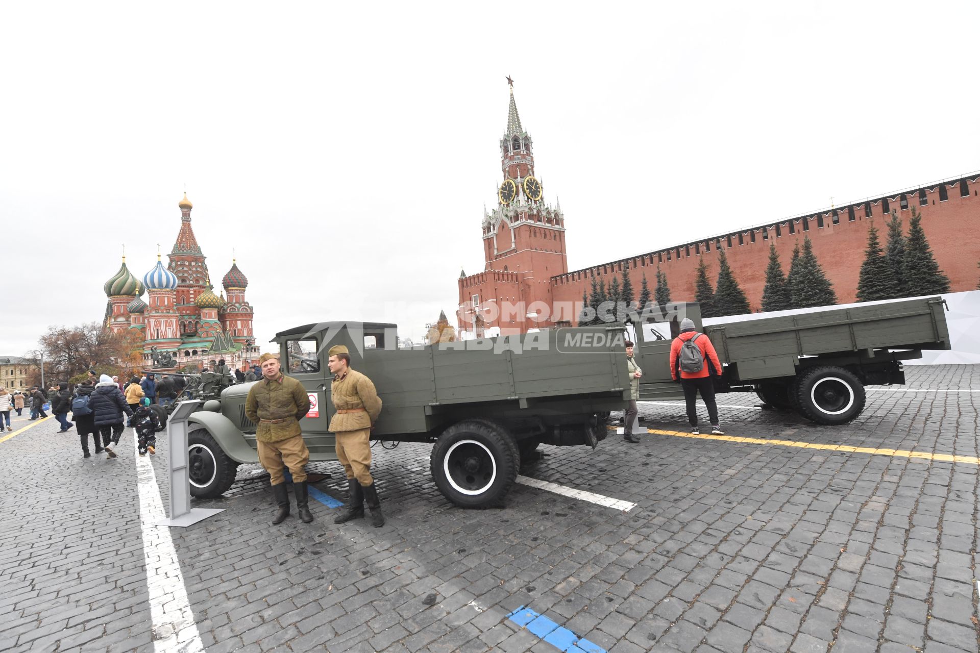 Музей под открытым небом на Красной площади