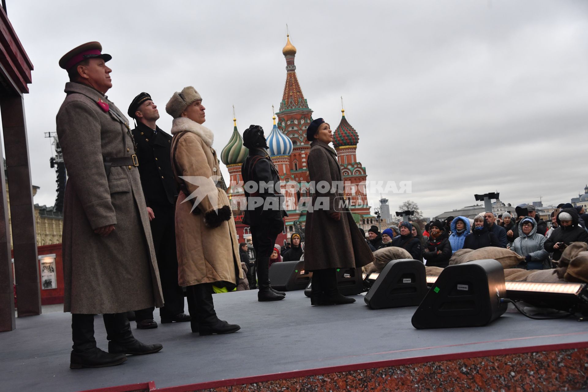 Музей под открытым небом на Красной площади