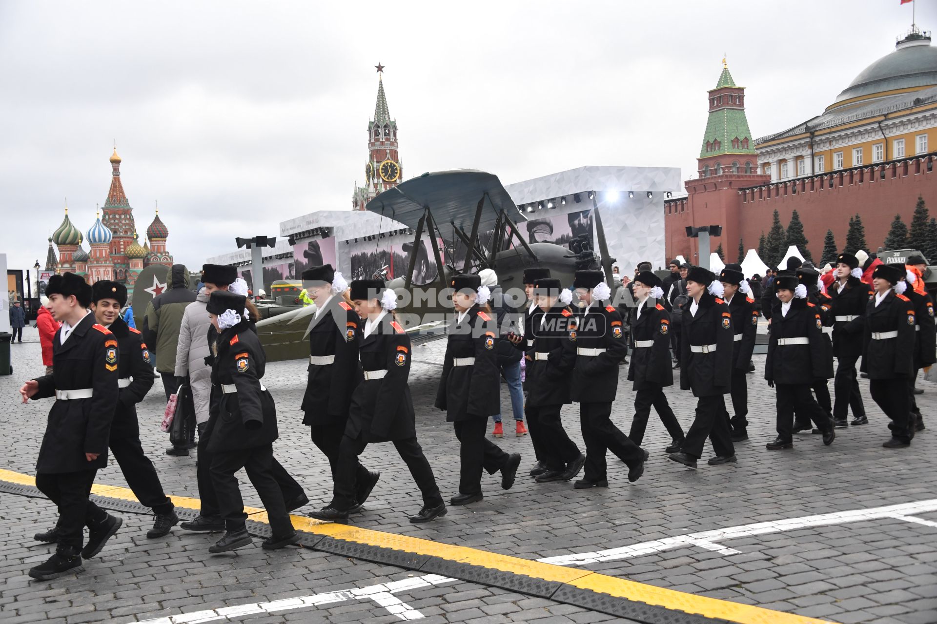 Музей под открытым небом на Красной площади