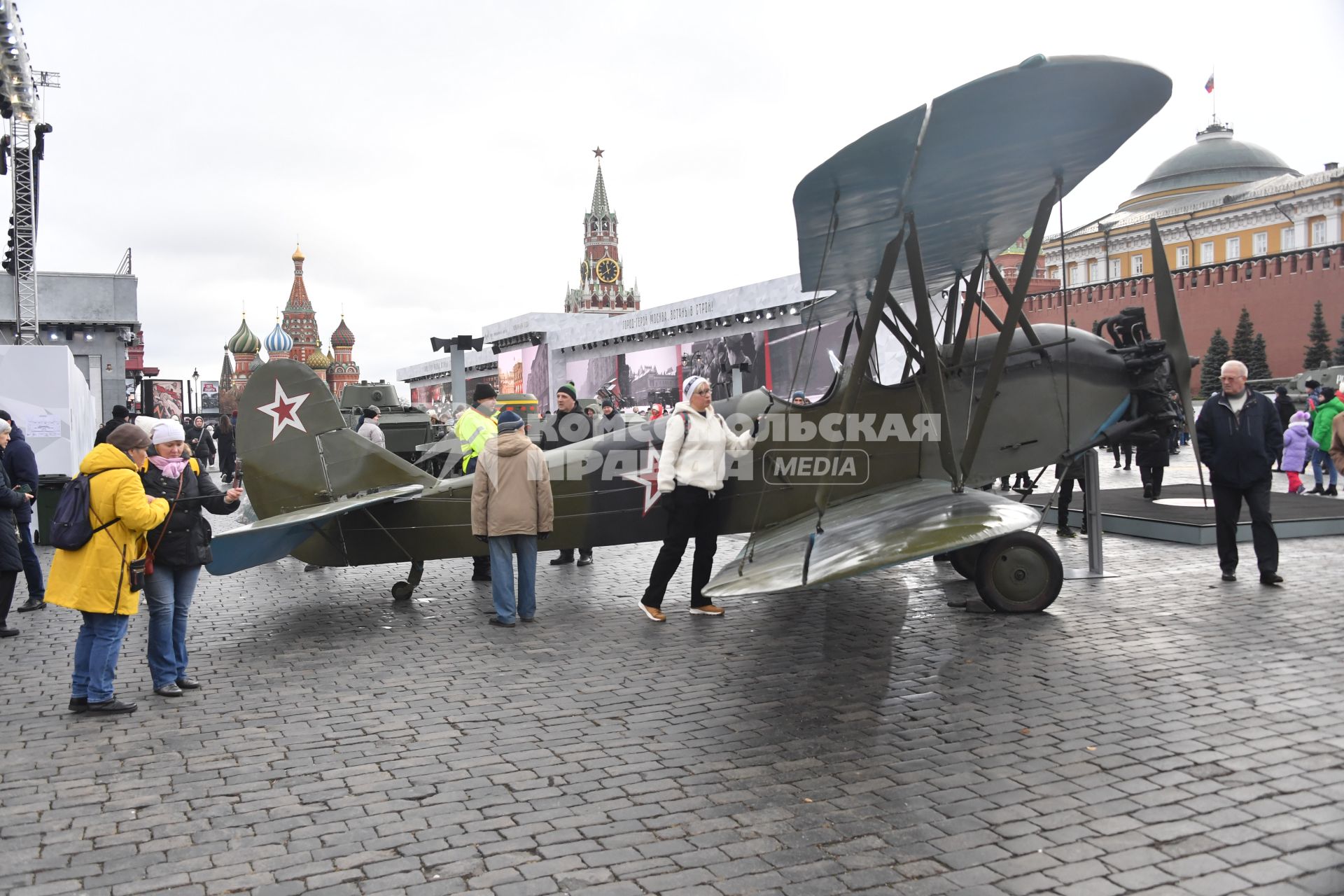 Музей под открытым небом на Красной площади