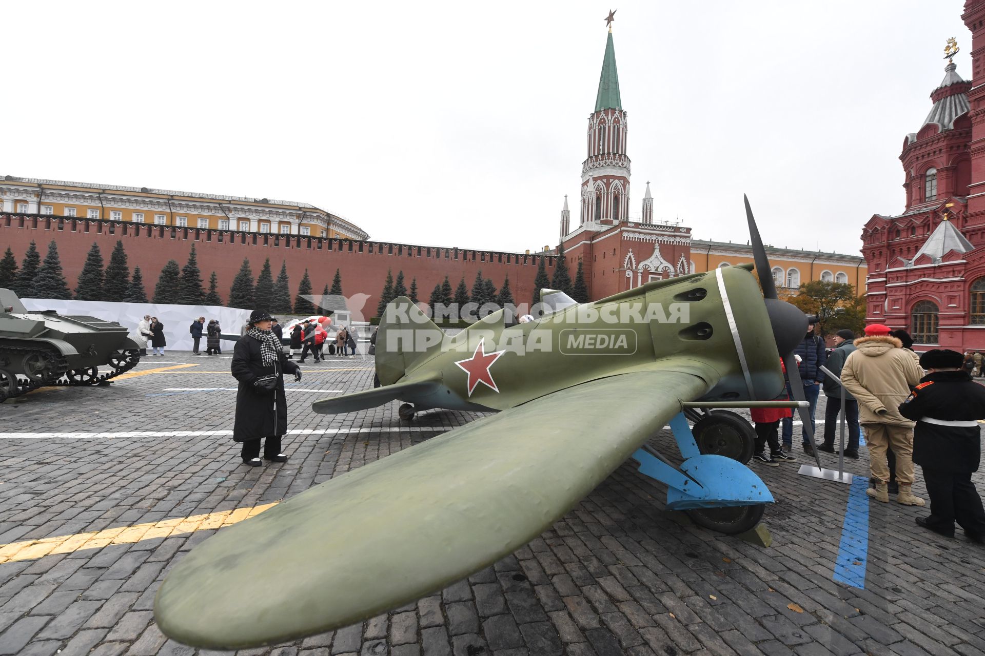 Музей под открытым небом на Красной площади