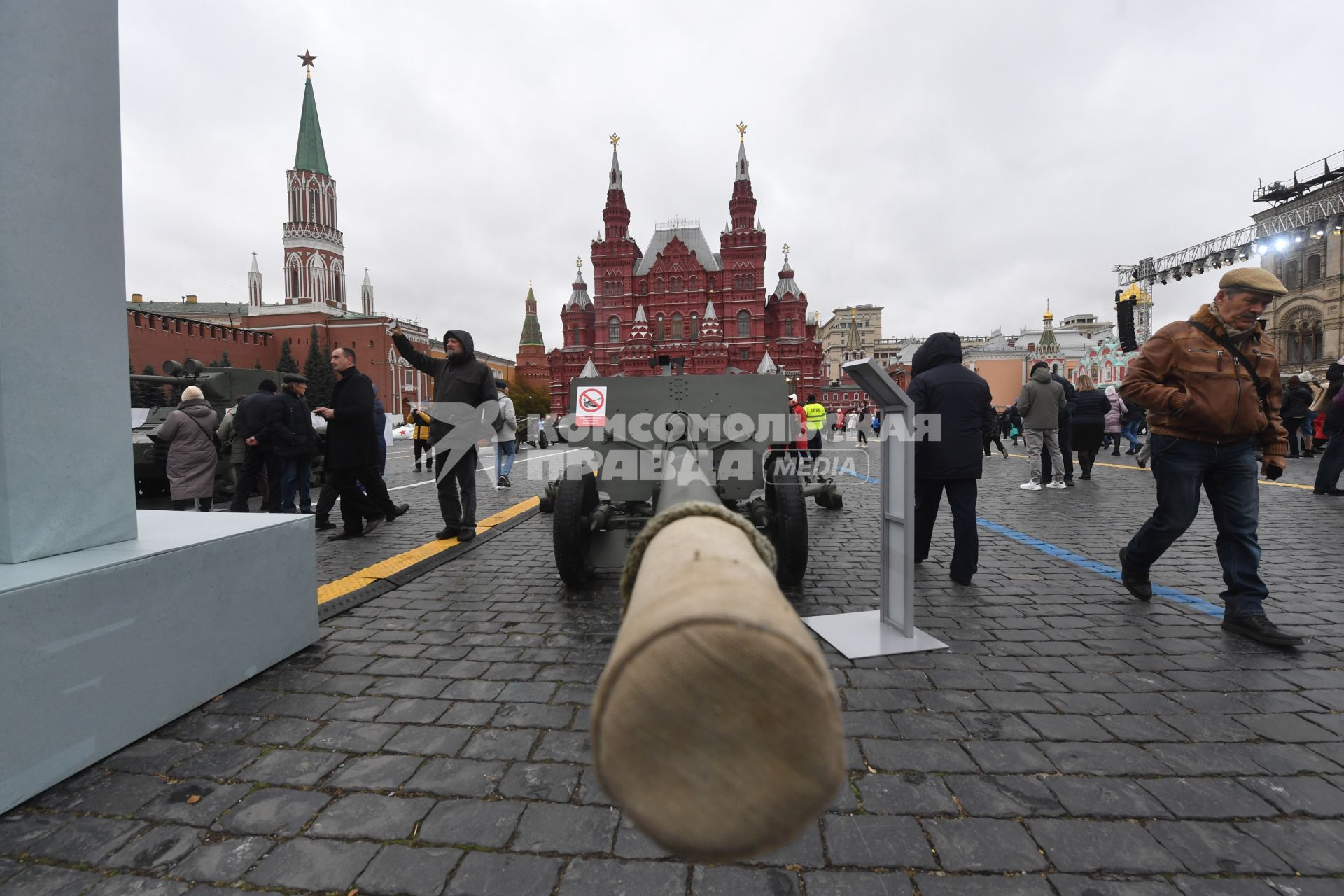 Музей под открытым небом на Красной площади