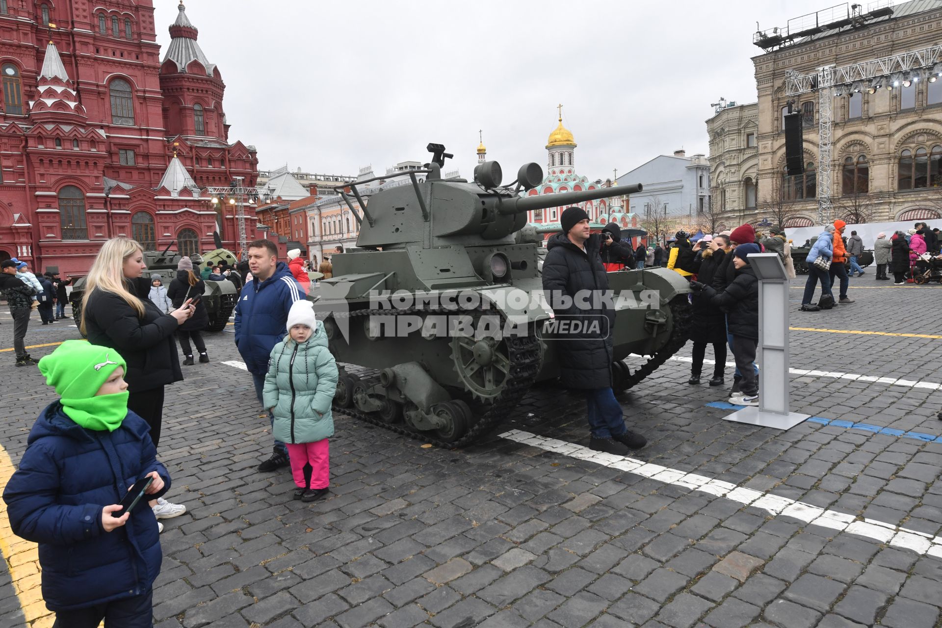 Музей под открытым небом на Красной площади