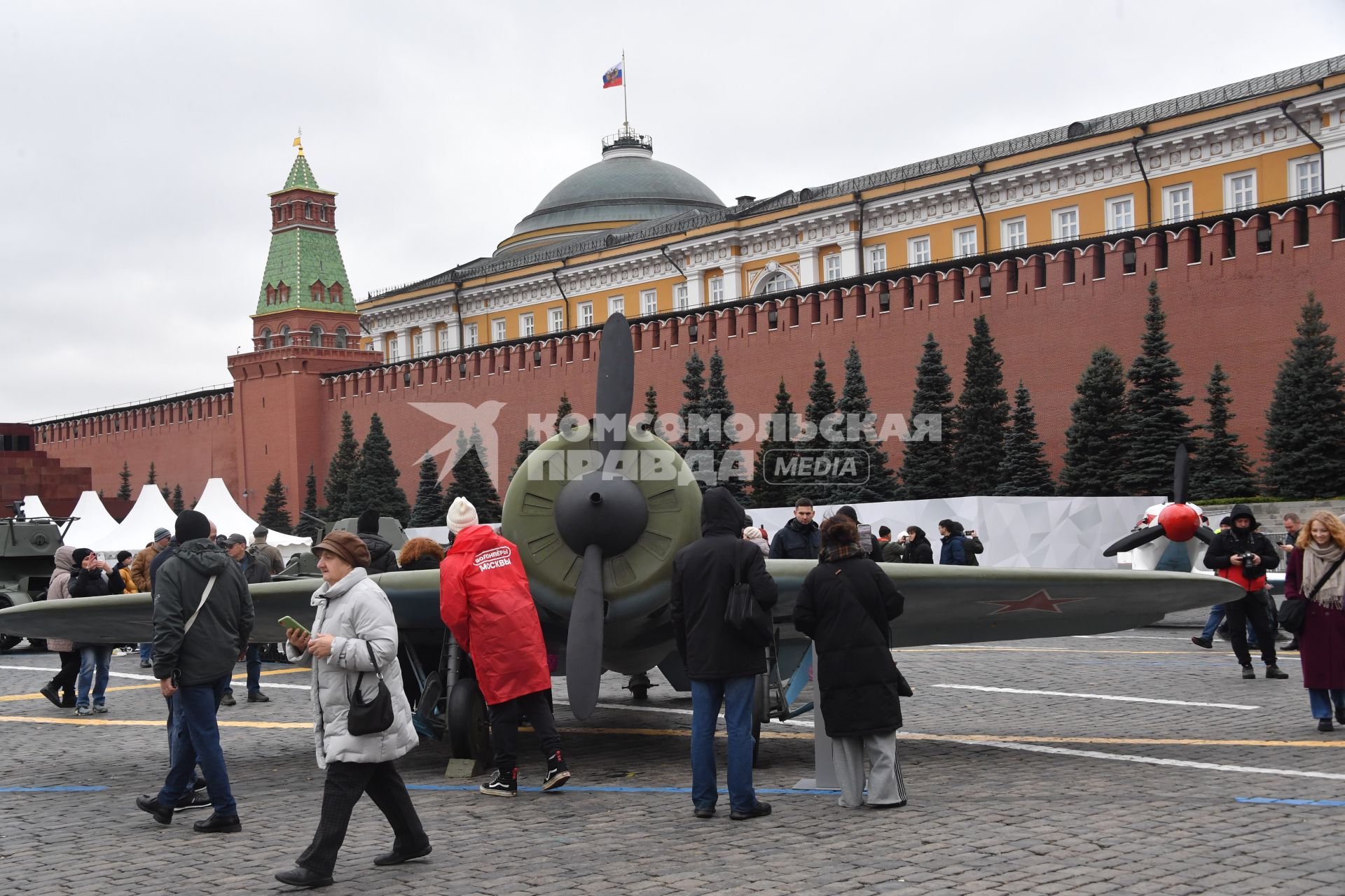 Музей под открытым небом на Красной площади