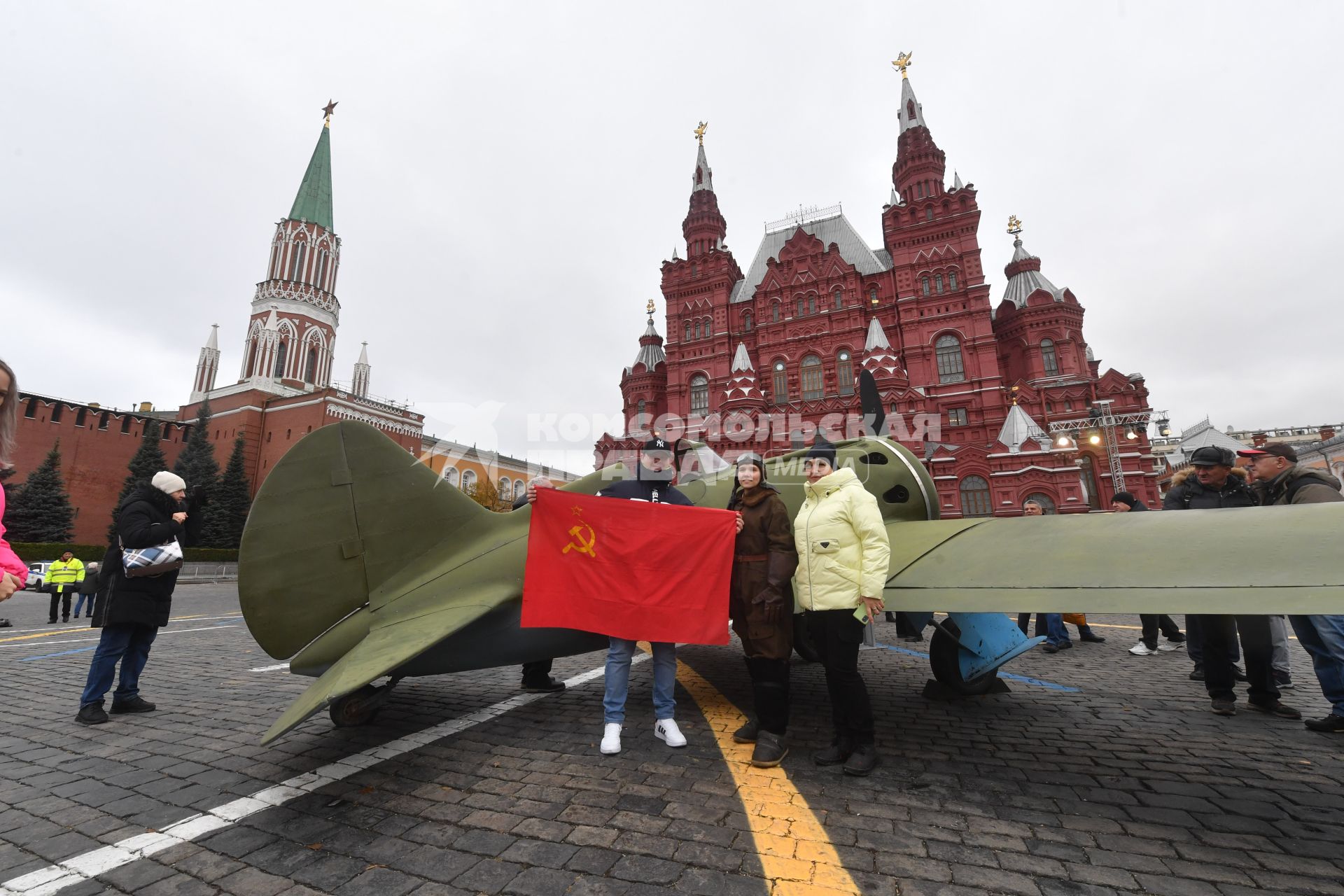 Музей под открытым небом на Красной площади