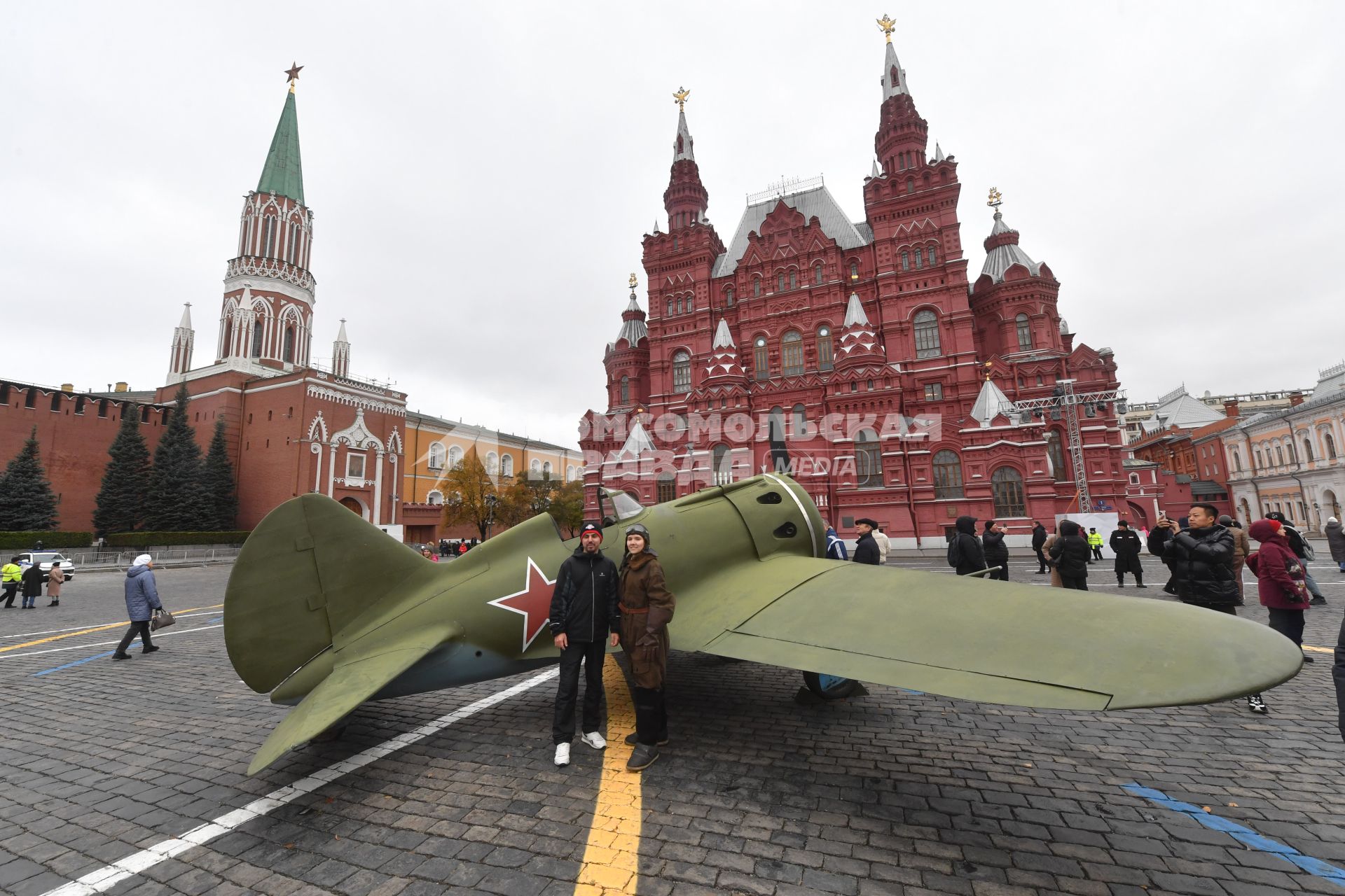 Музей под открытым небом на Красной площади