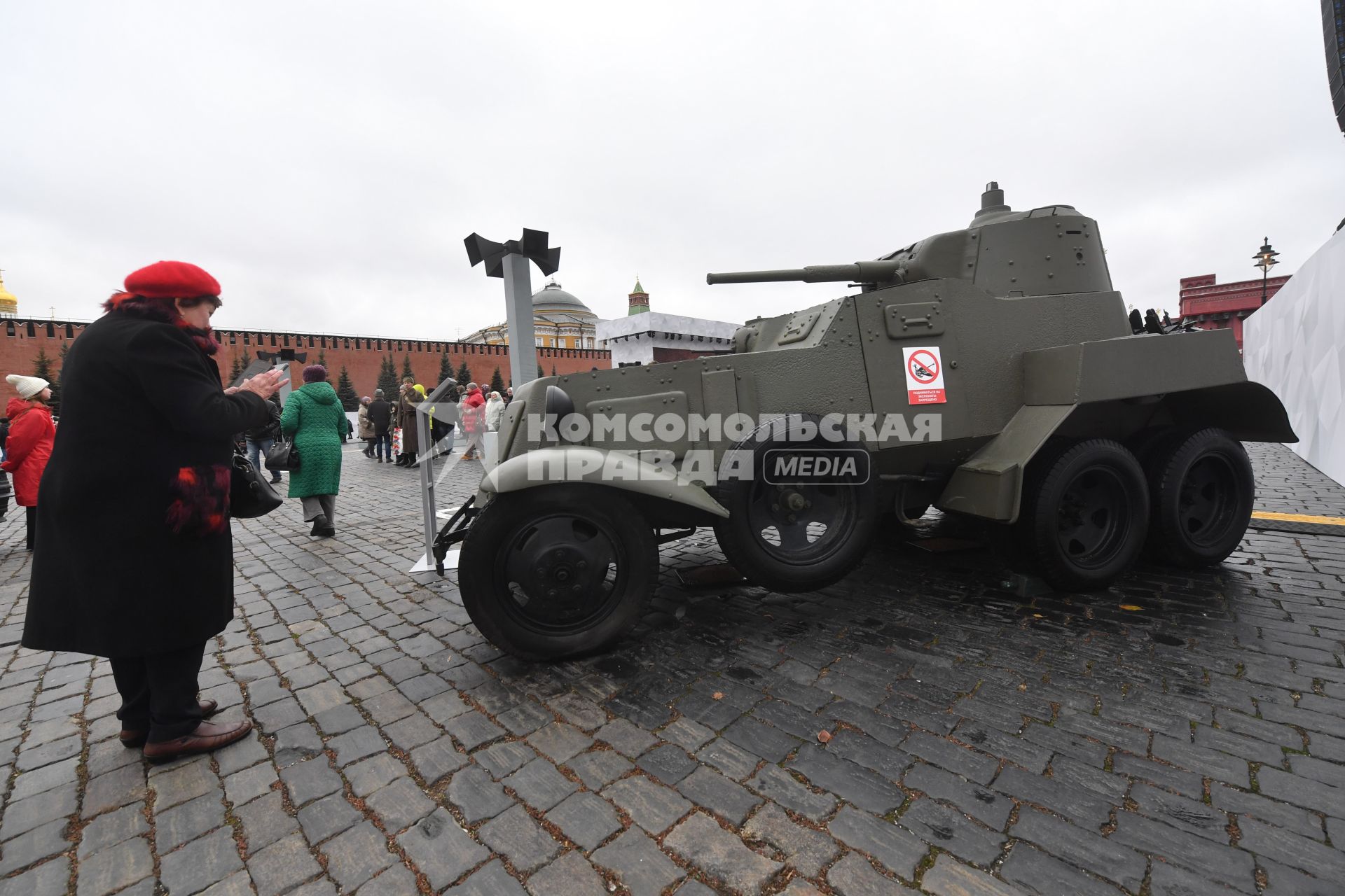 Музей под открытым небом на Красной площади