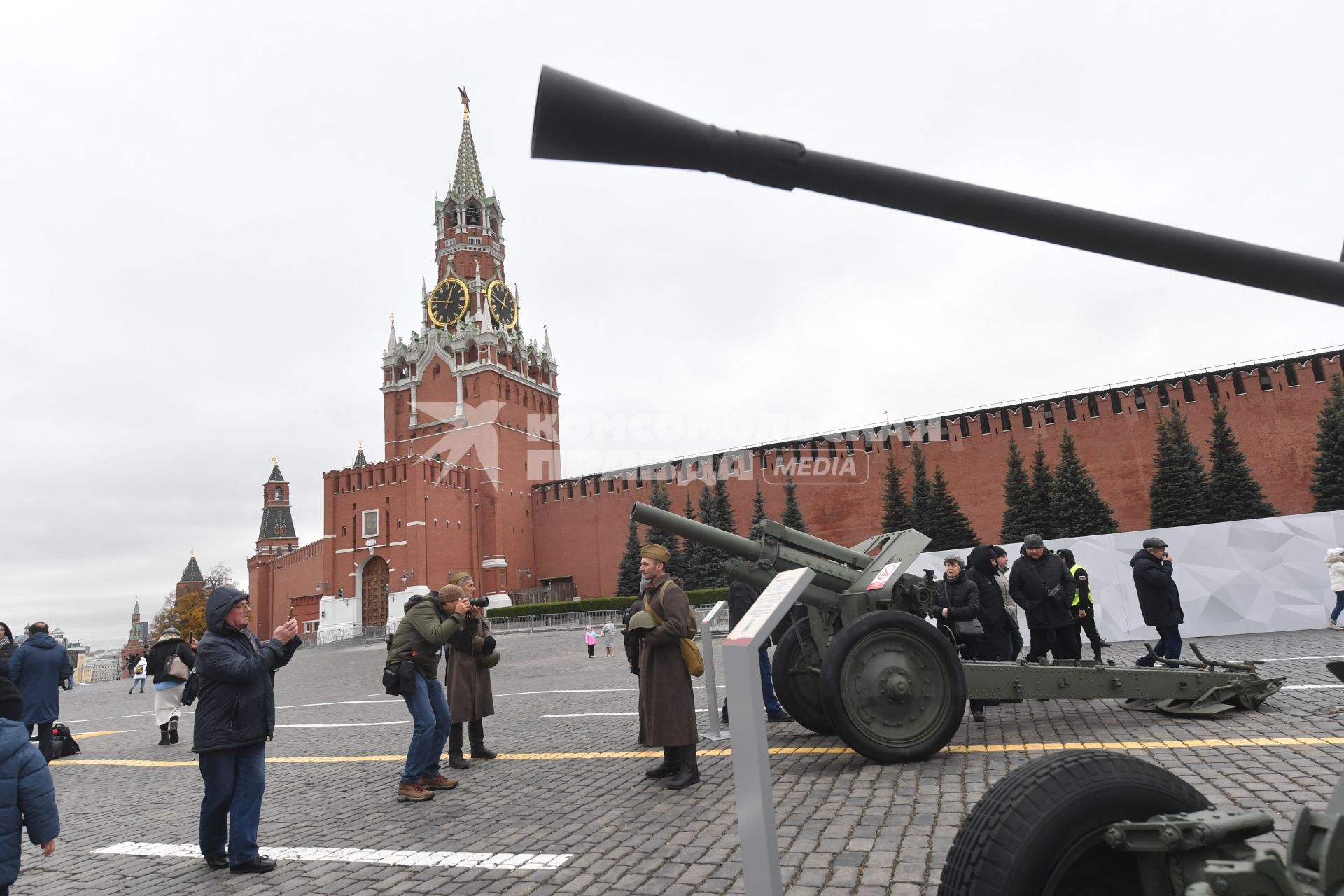 Музей под открытым небом на Красной площади