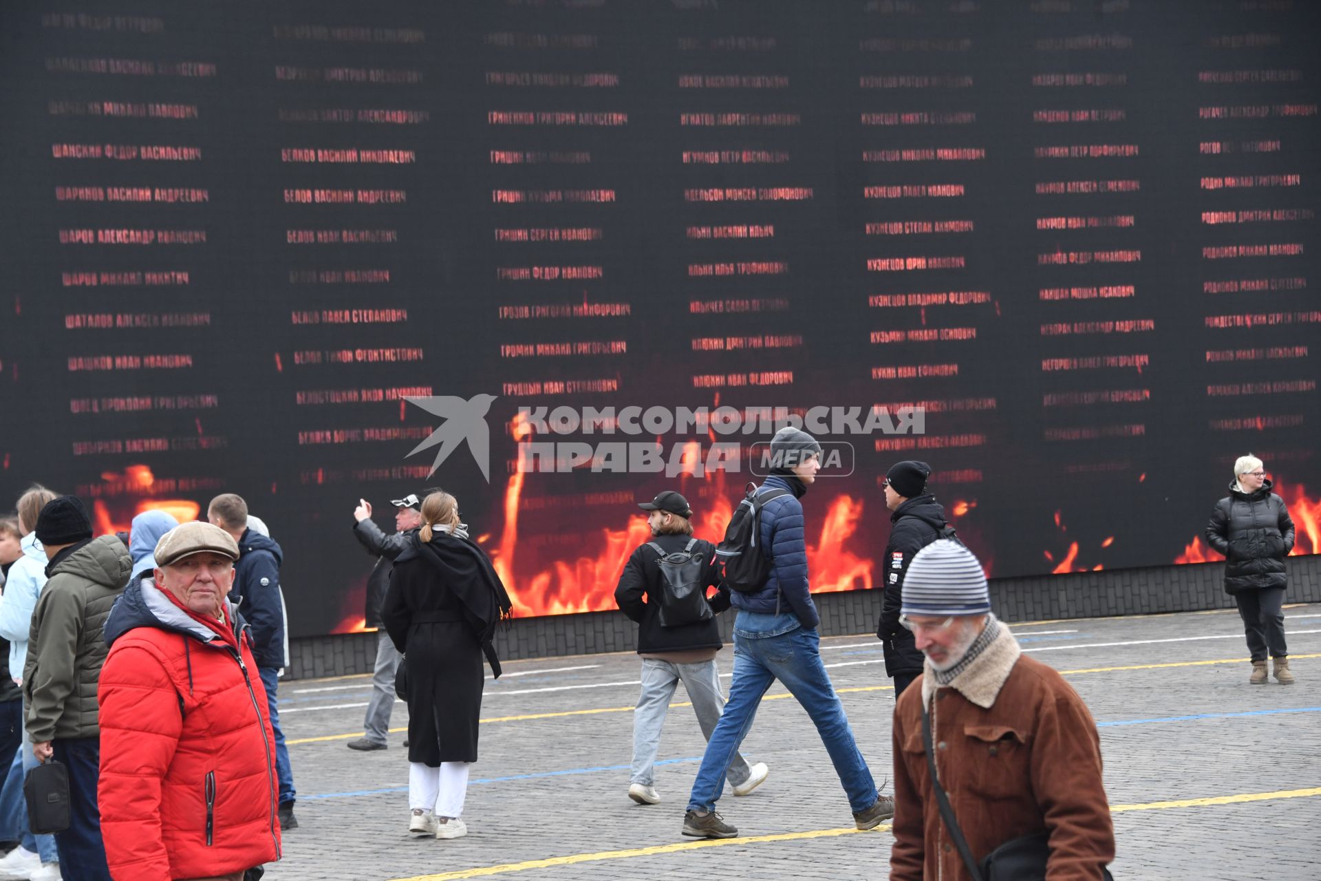 Музей под открытым небом на Красной площади