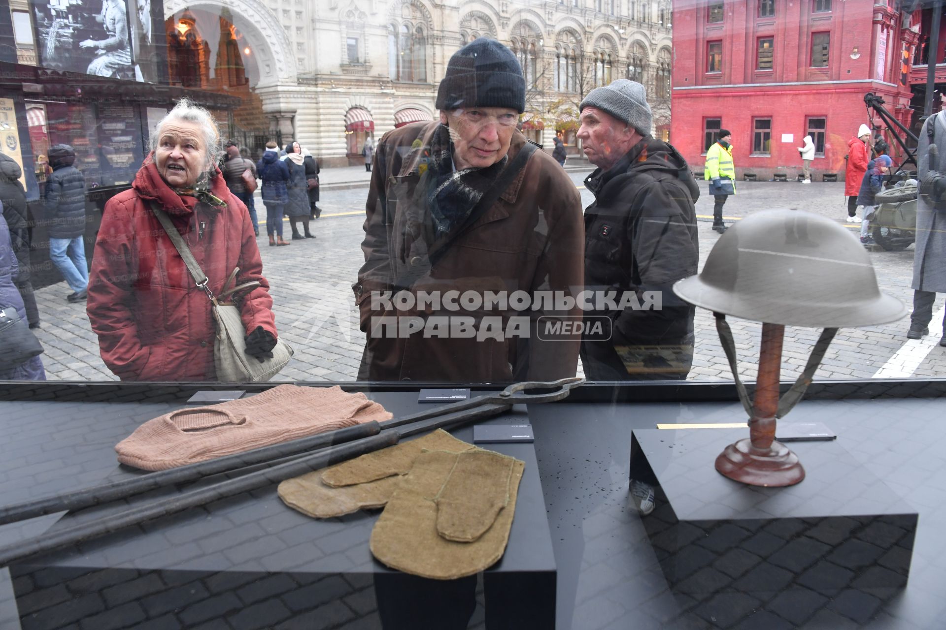 Музей под открытым небом на Красной площади