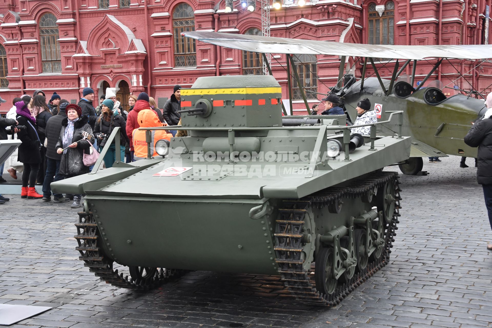 Музей под открытым небом на Красной площади