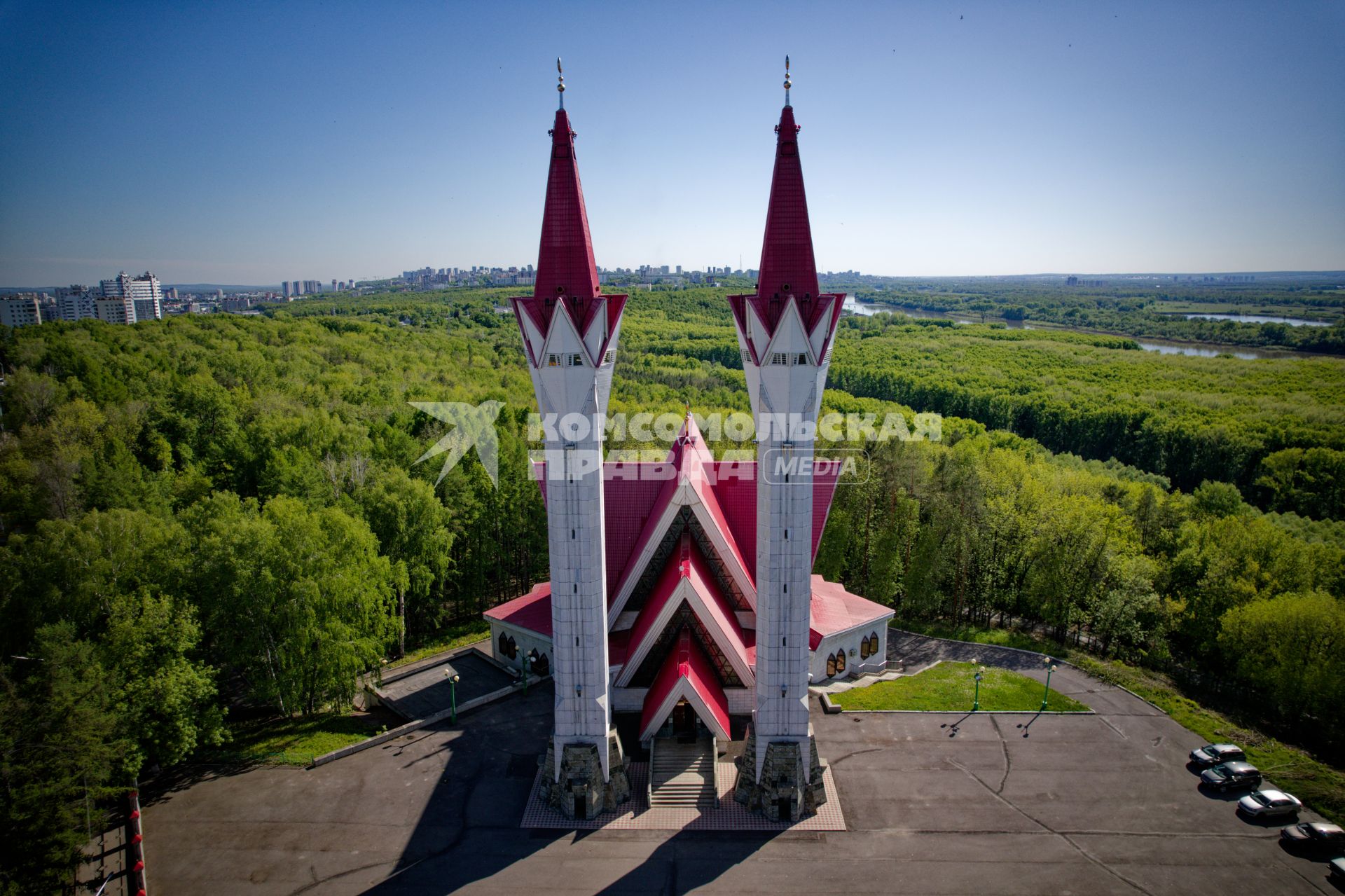 Республика Башкортостан. Виды Уфы.