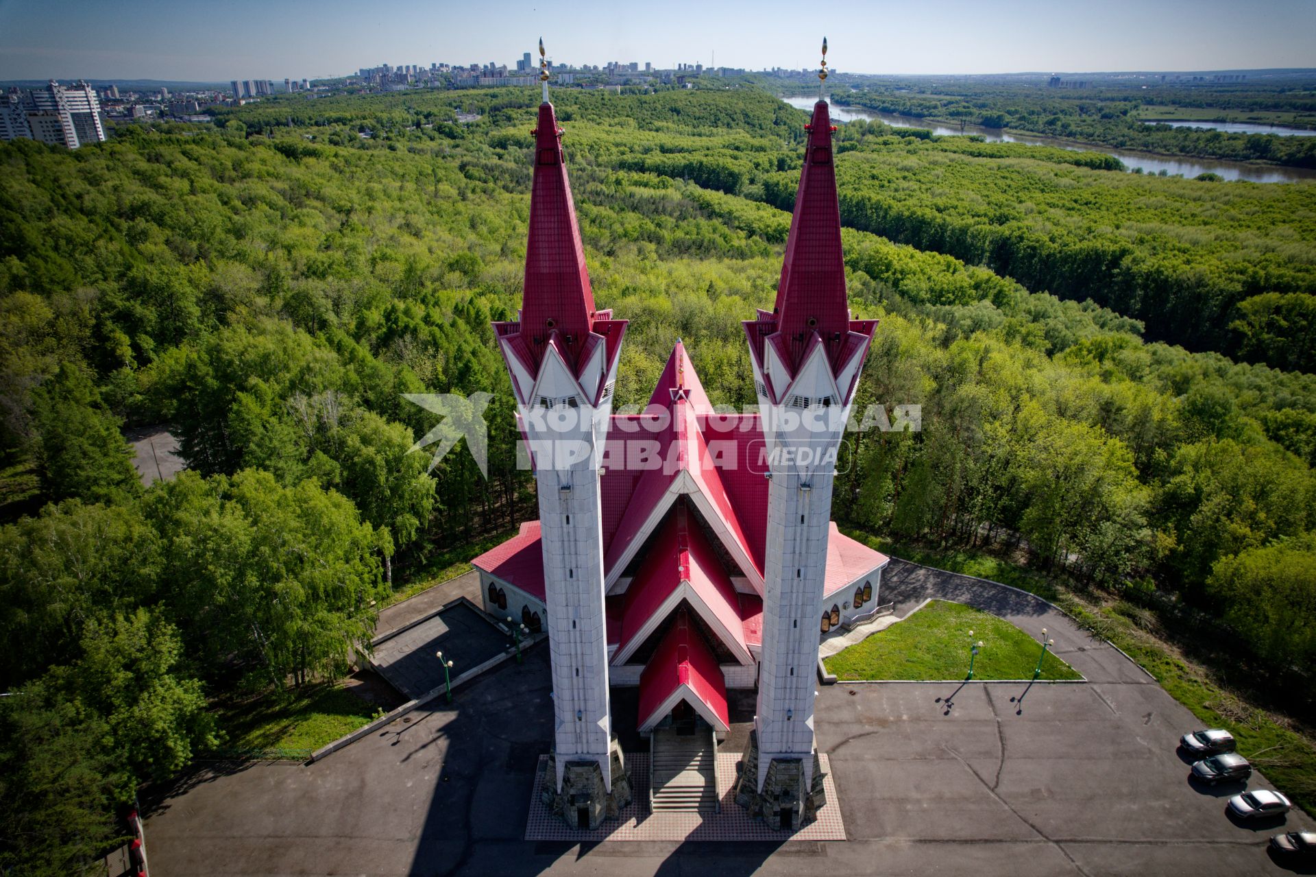 Республика Башкортостан. Виды Уфы.