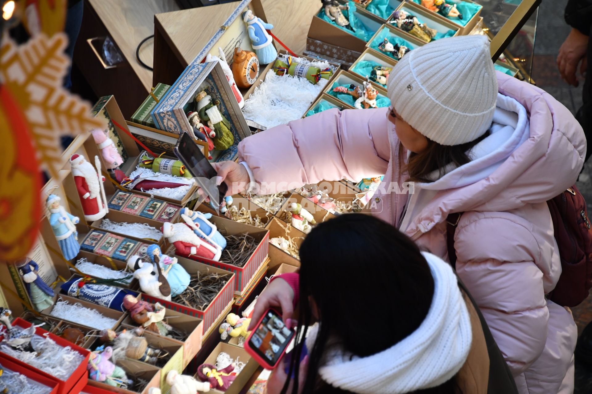 Предновогодняя торговля в ГУМе