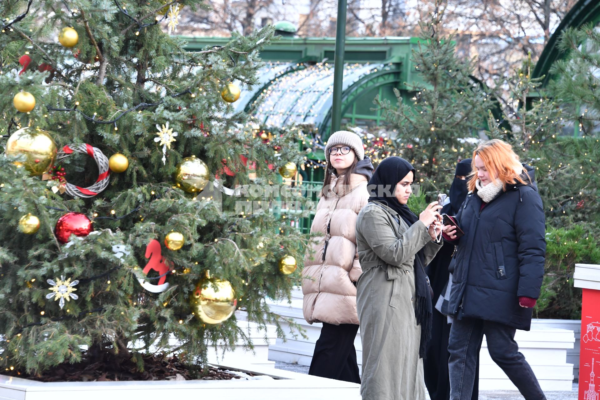 Москва предновогодняя