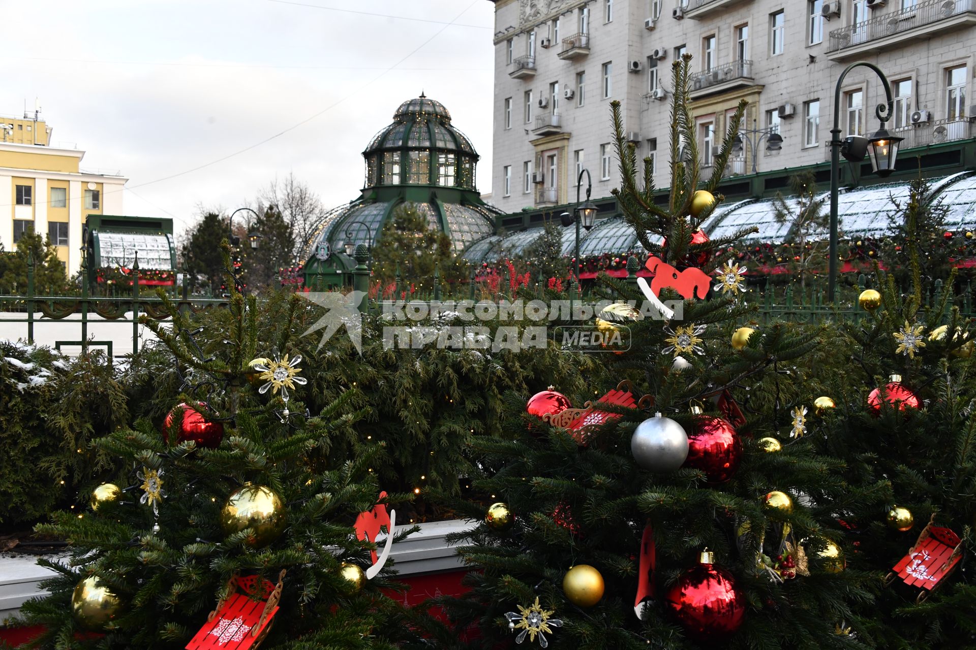 Москва предновогодняя