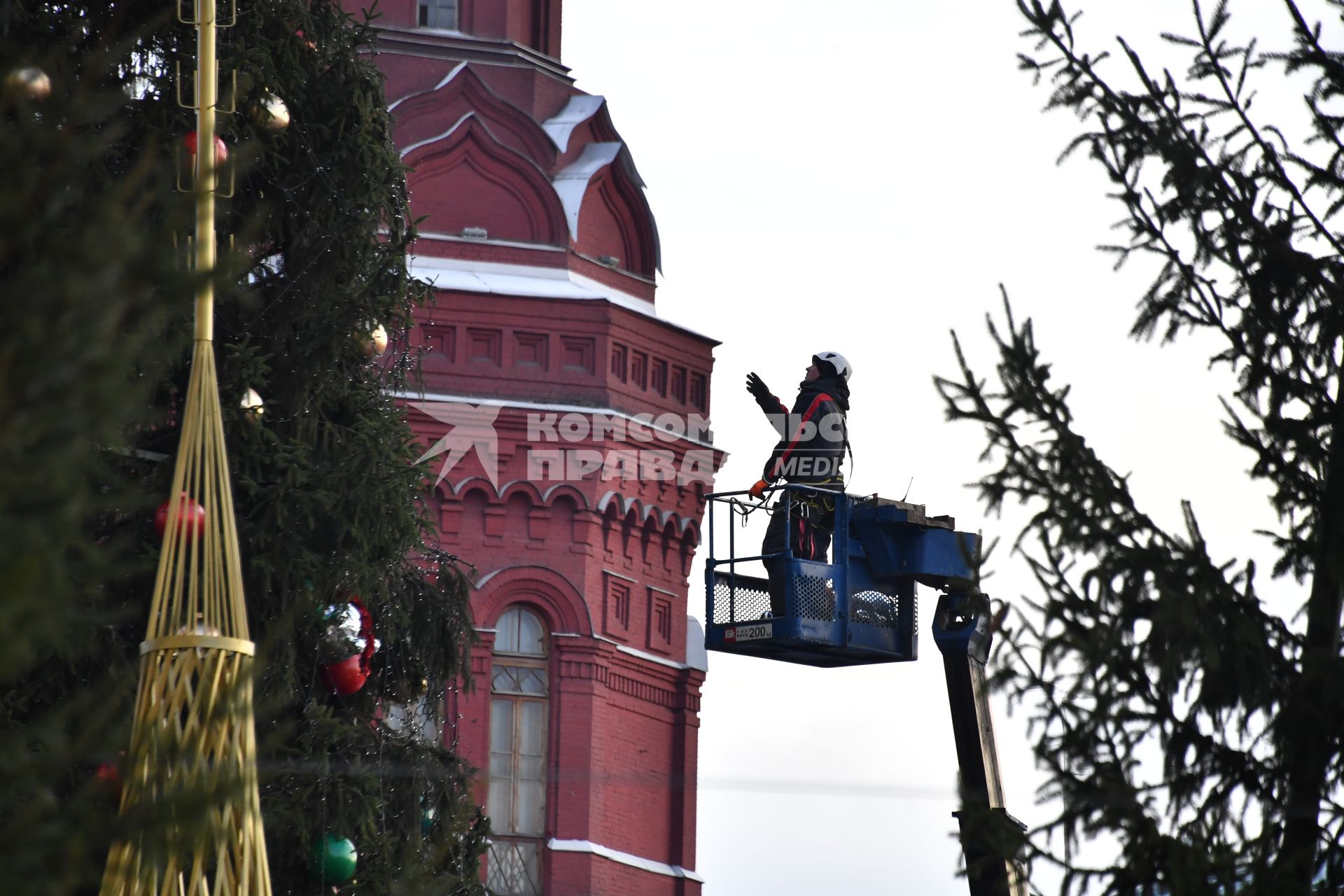 Москва предновогодняя