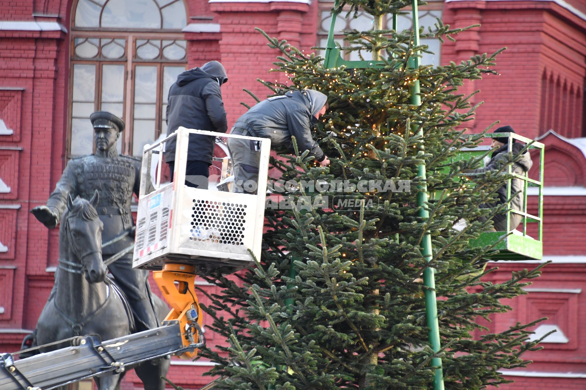 Москва предновогодняя