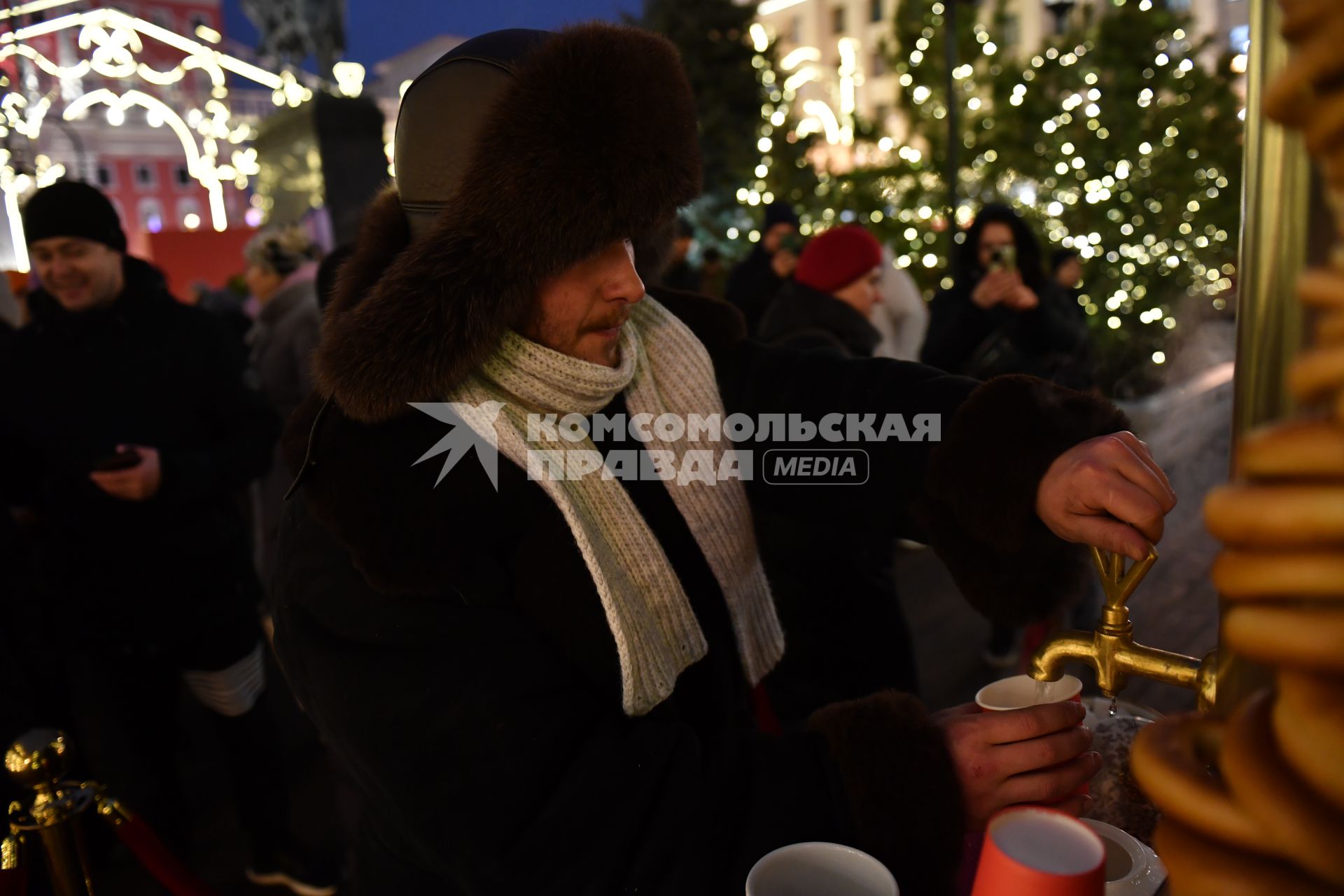 Фестиваль Московское чаепитие\" в рамках проекта\"Зима в Москве\"