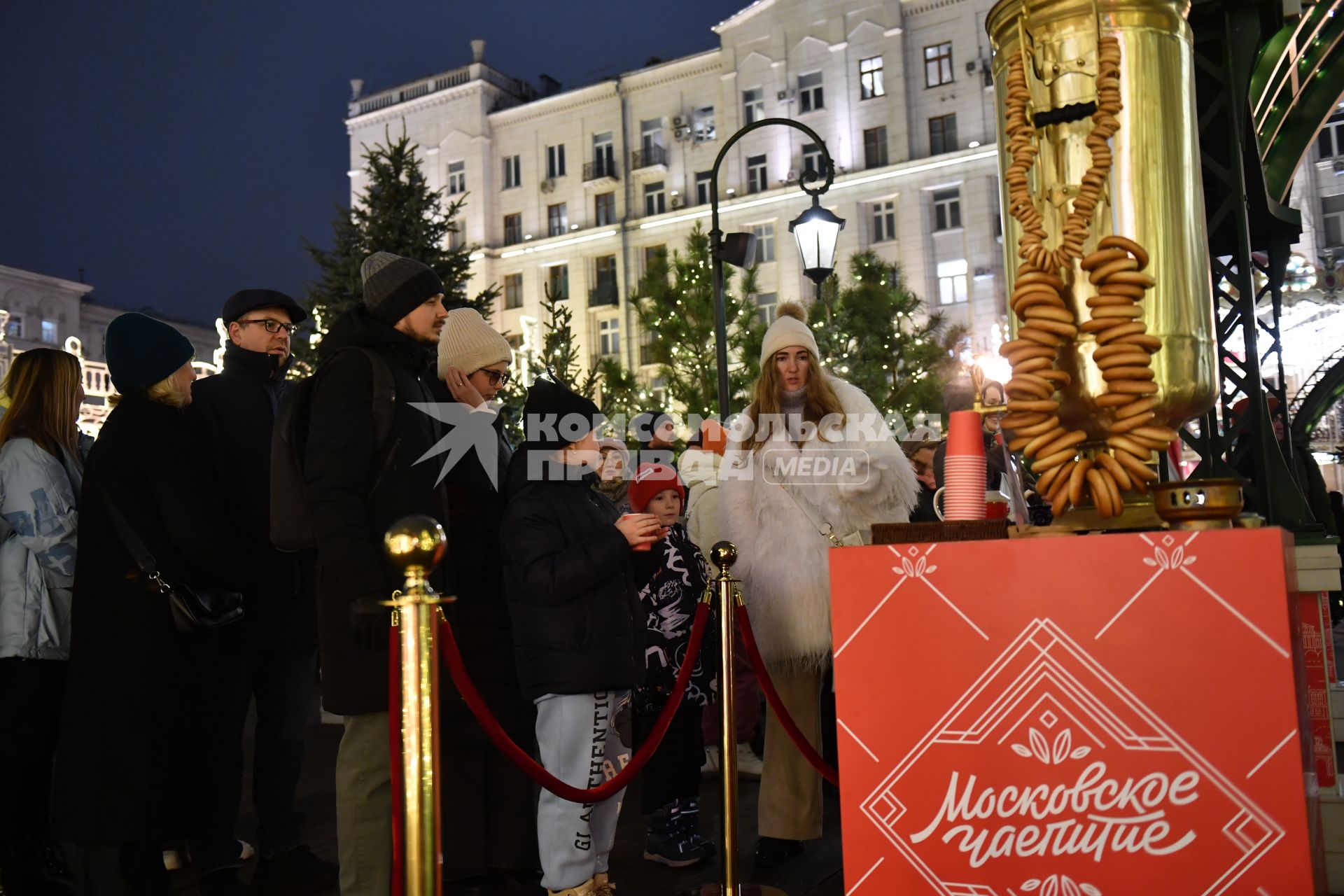 Фестиваль Московское чаепитие\" в рамках проекта\"Зима в Москве\"