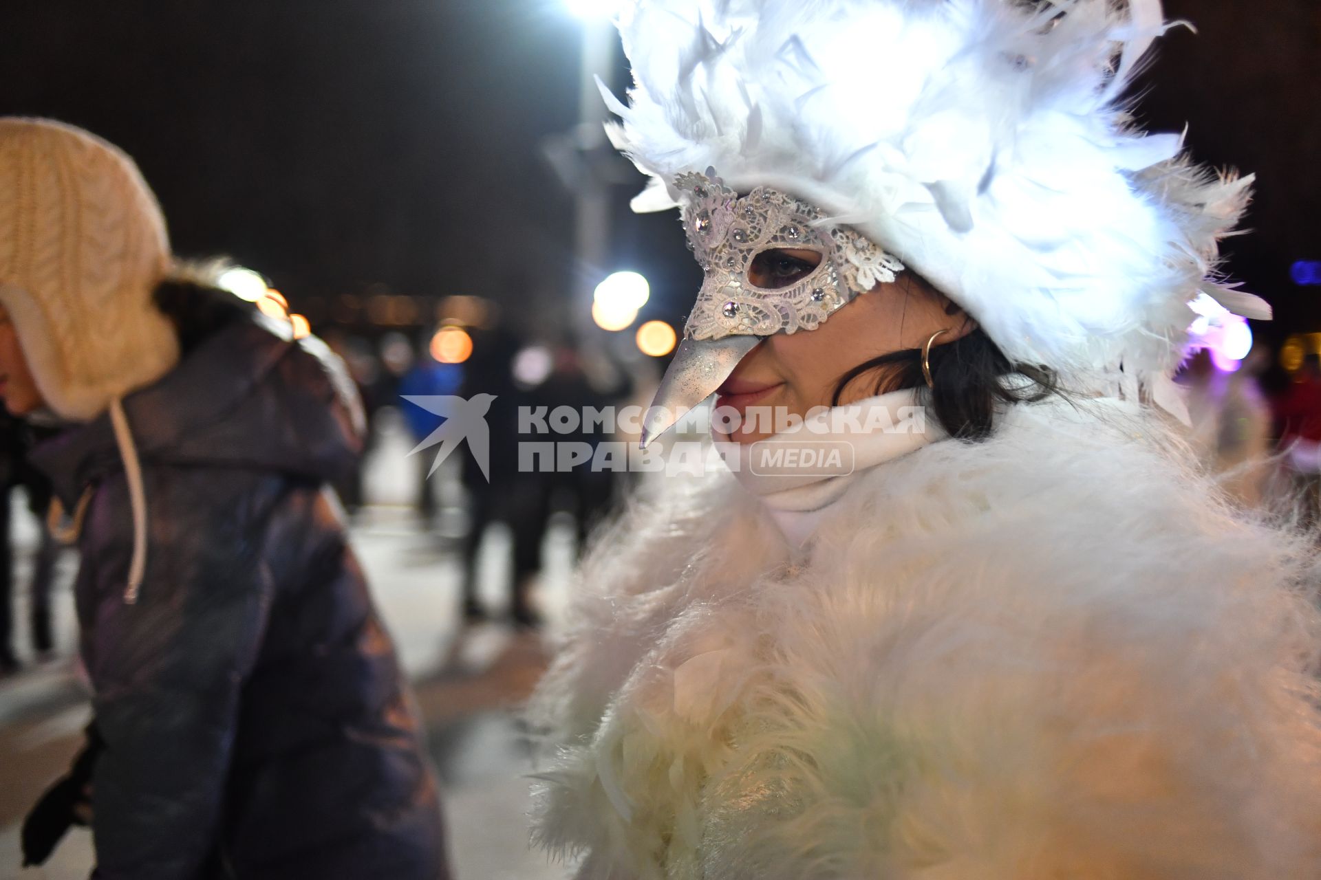 Открытие катка в Парке Горького