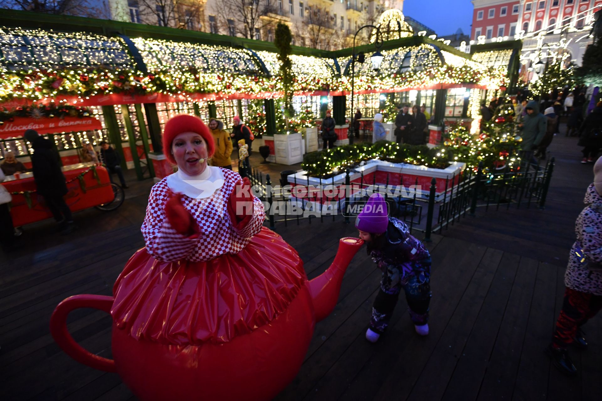 Фестиваль Московское чаепитие\" в рамках проекта \"Зима в Москве\"