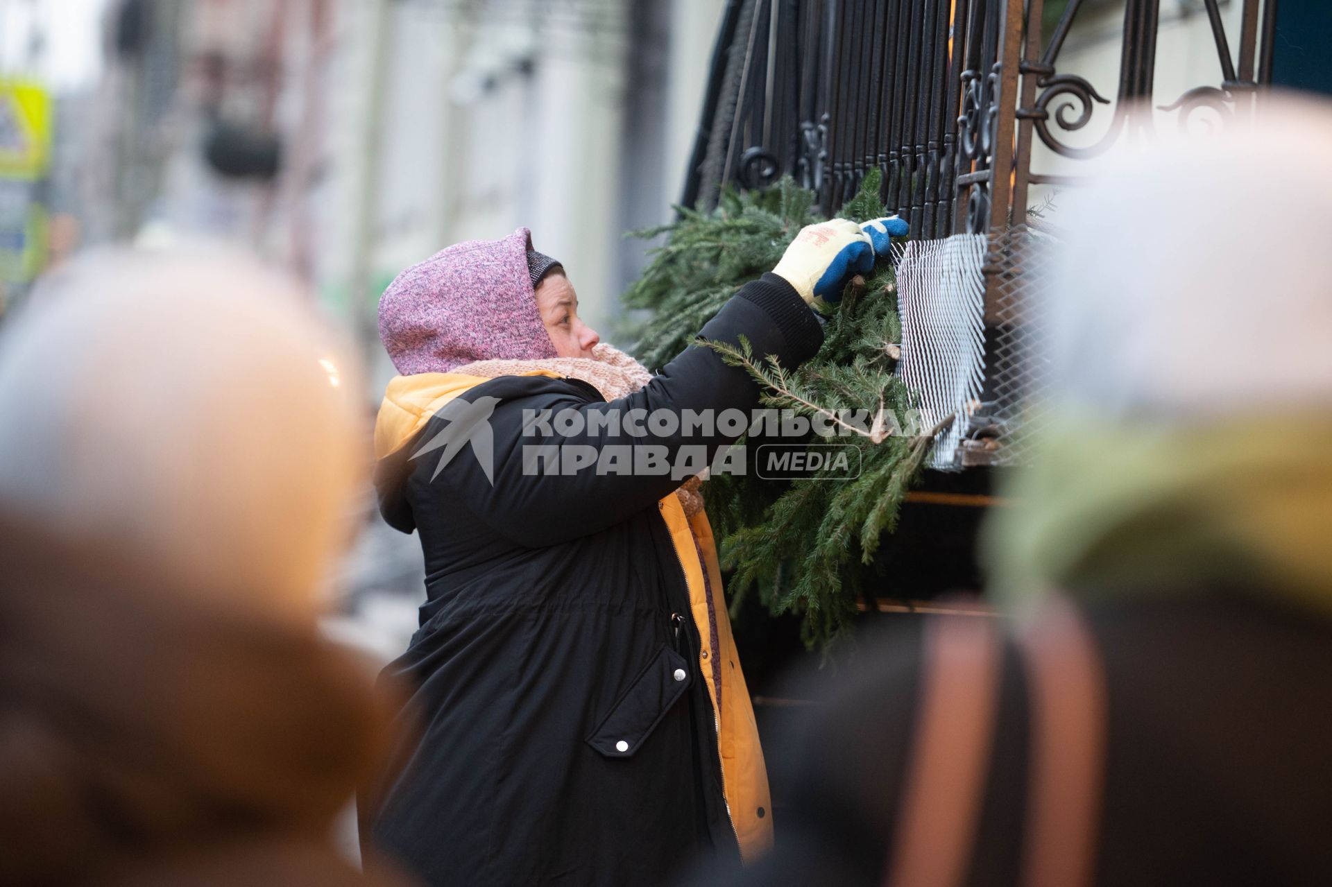 Новогодние украшения Санкт-Петербурга