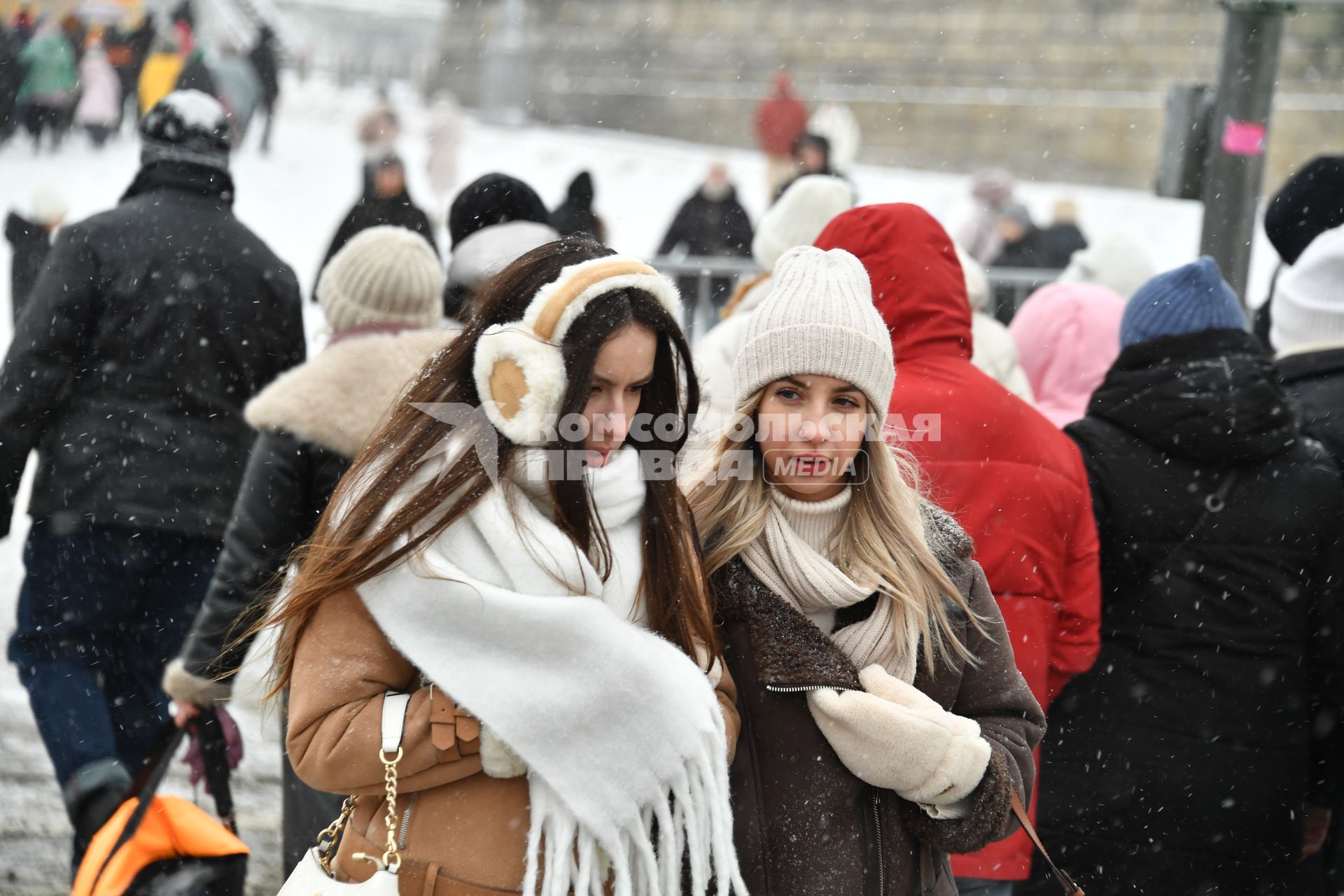 Снегопад в Москве