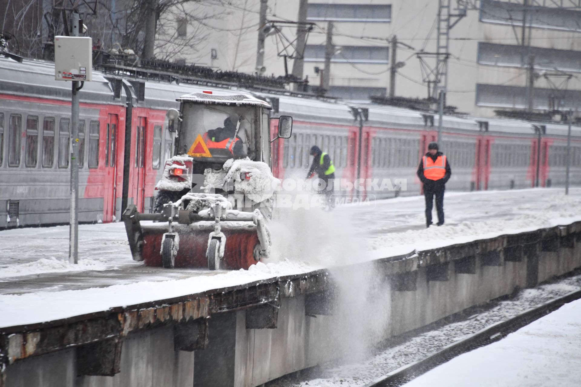 Снегопад в Москве